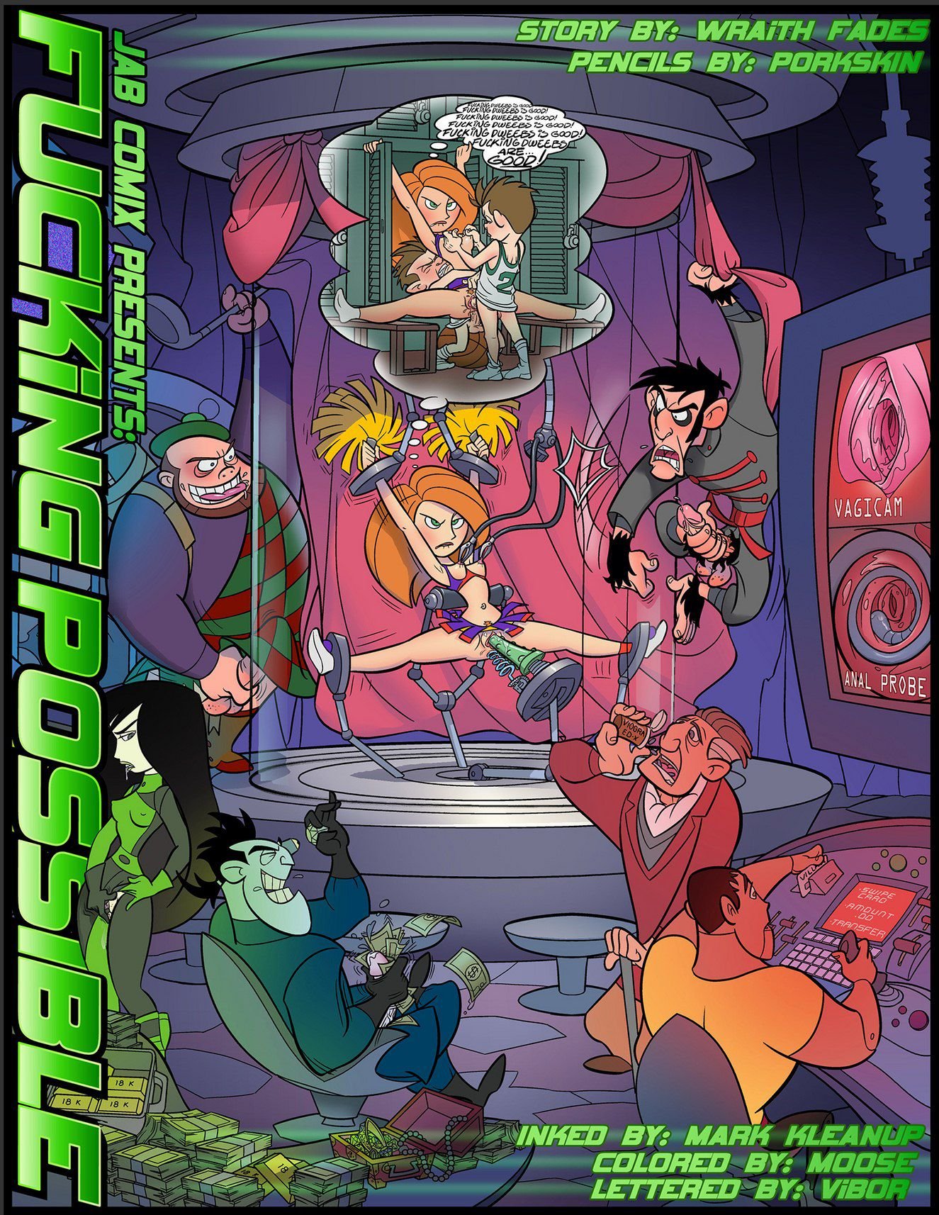 Fucking Possible (Kim Possible) [JABComix] 2 . Fucking Possible  - Chapter 2 (Kim Possible) [JABComix] – page 1