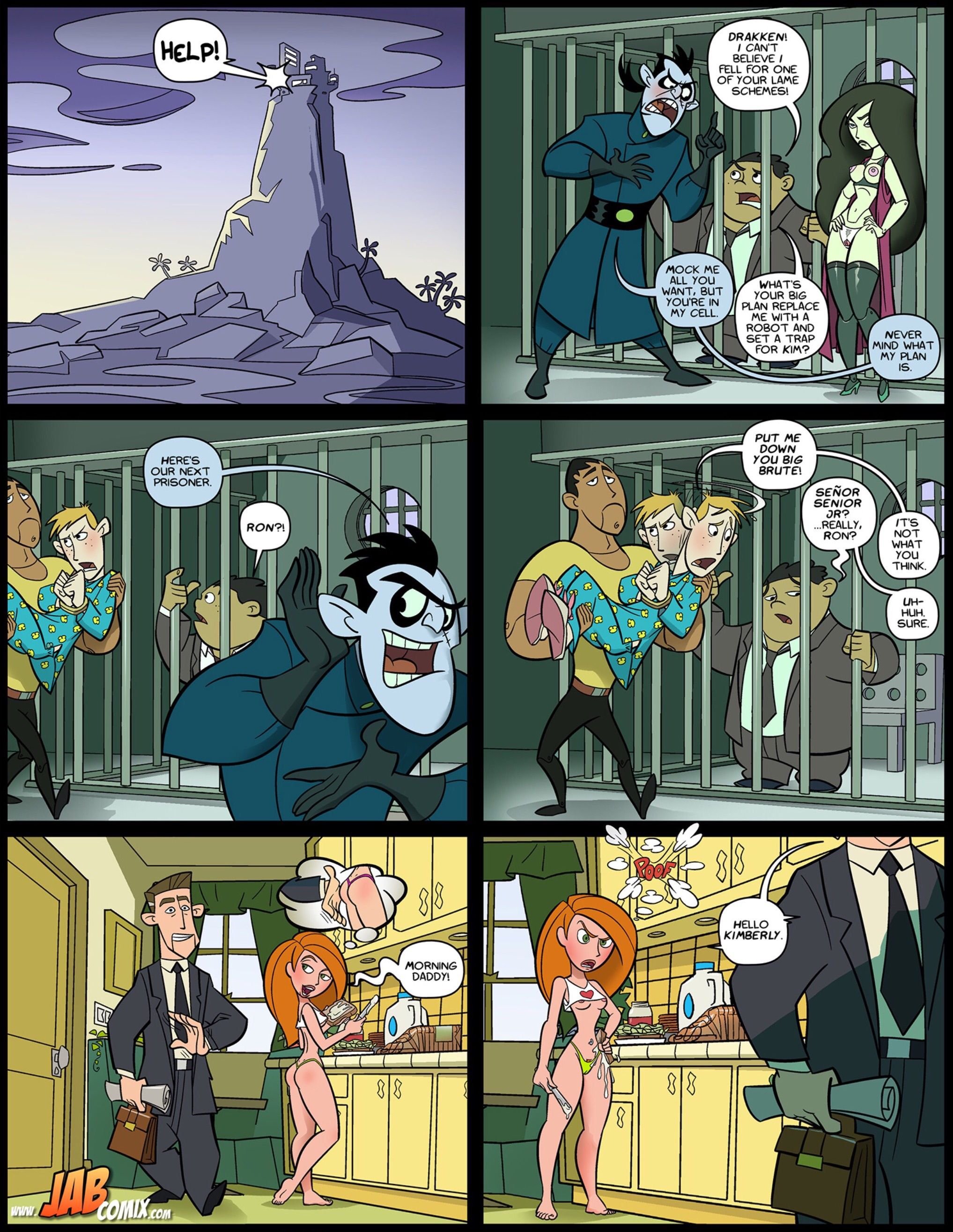 Fucking Possible (Kim Possible) [JABComix] 2 . Fucking Possible  - Chapter 2 (Kim Possible) [JABComix] – page 3