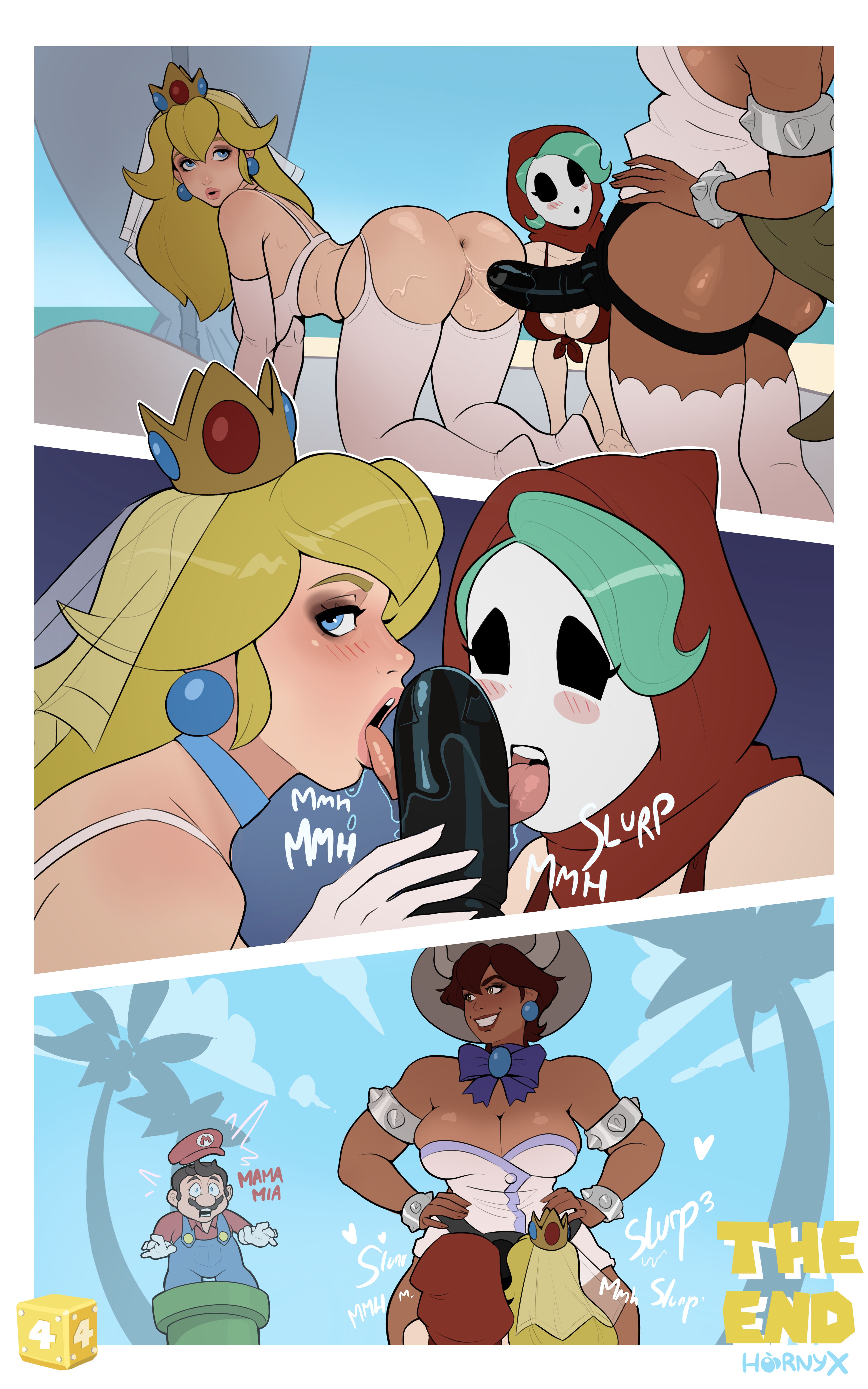 Just Married (Mario Series) [Hornyx] 1.2 . Just Married - Textless - Chapter 1 (Mario Series) [Hornyx] – page 5