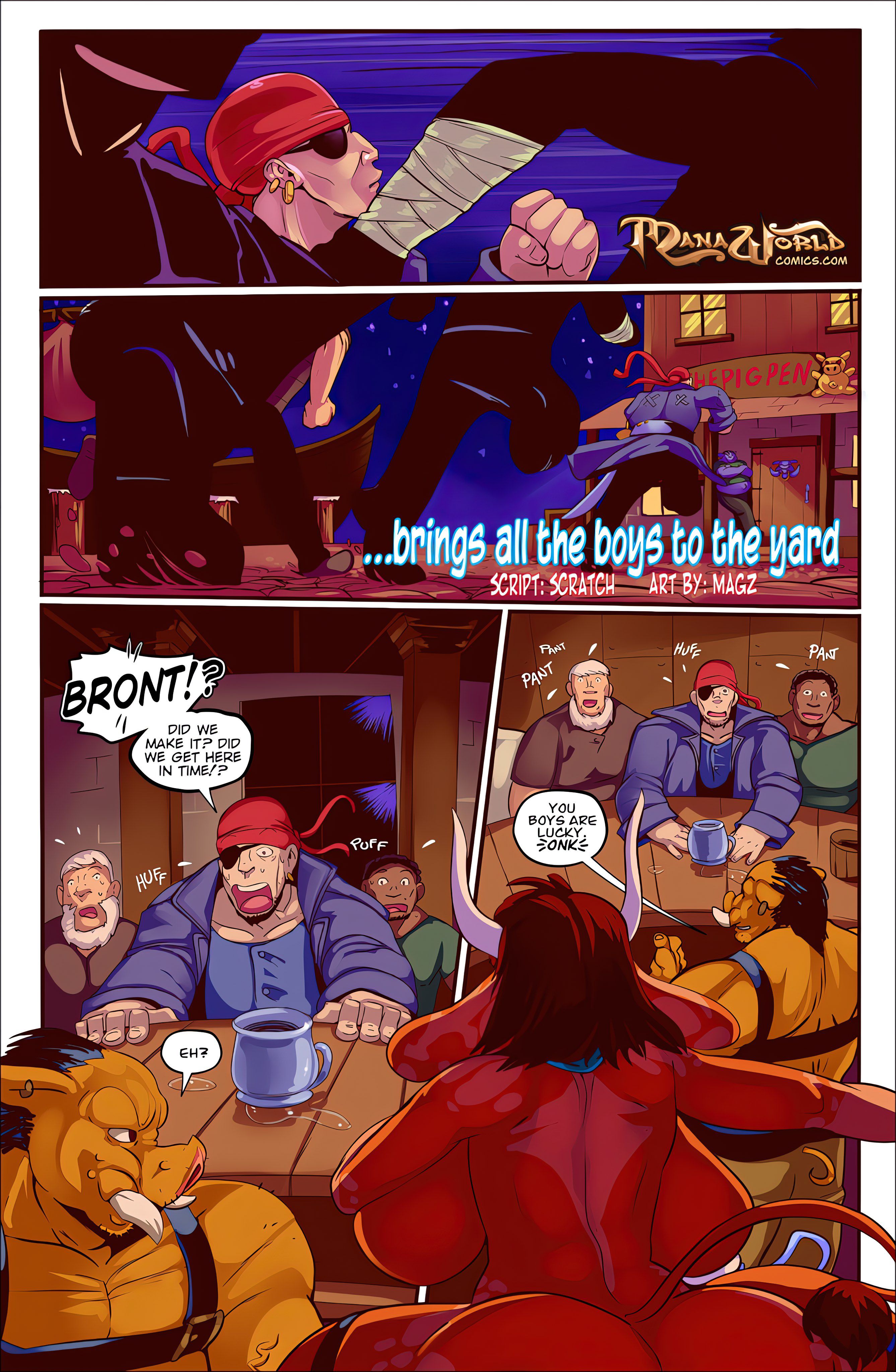 ManaWorld Minis [Mana World] 1 . ManaWorld Minis - Chapter 1 [Mana World] – page 8