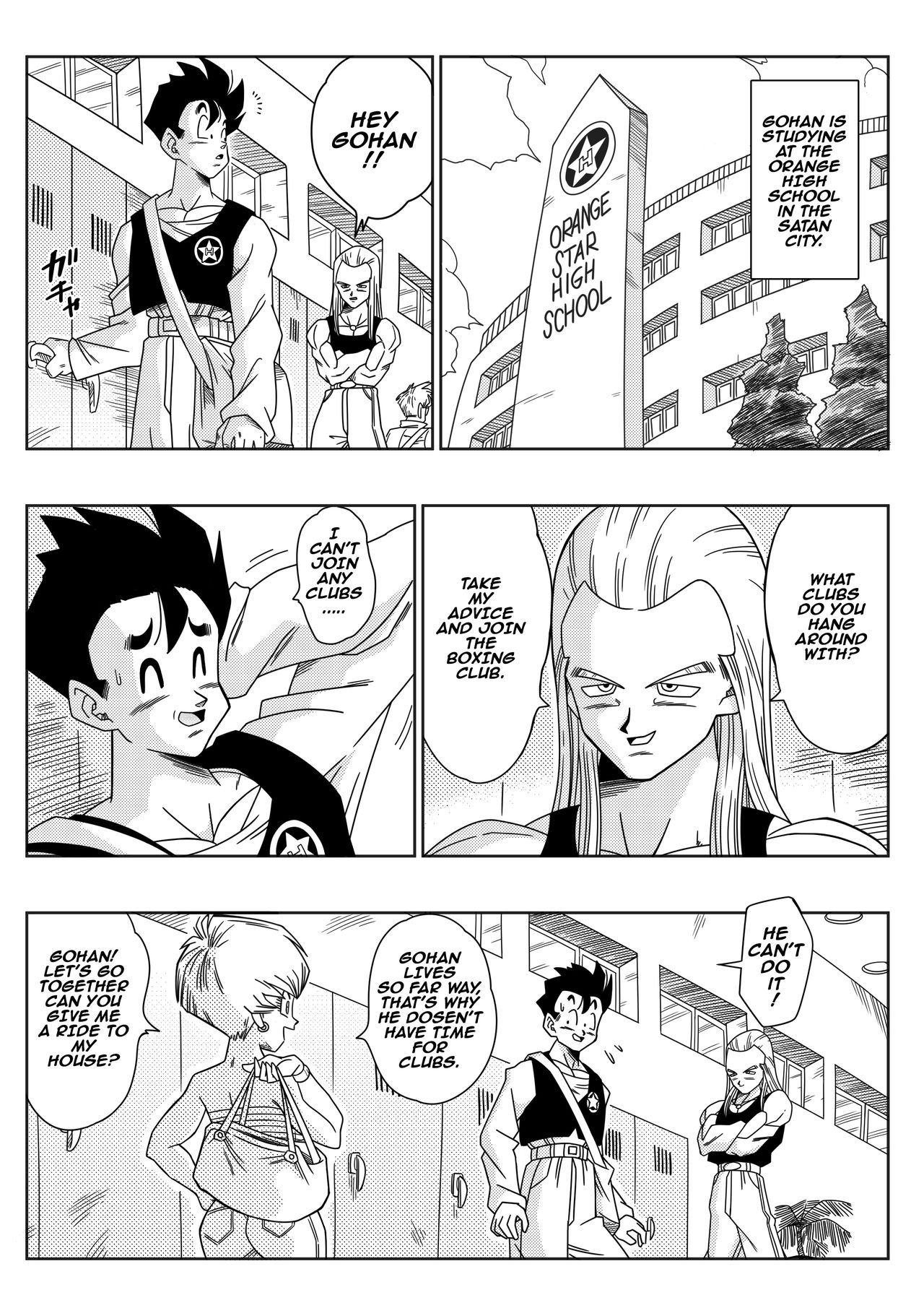 Love Triangle Z (Dragon Ball Z) [Yamamoto] 1 . Love Triangle Z - (Dragon Ball Z) [Yamamoto] – page 3