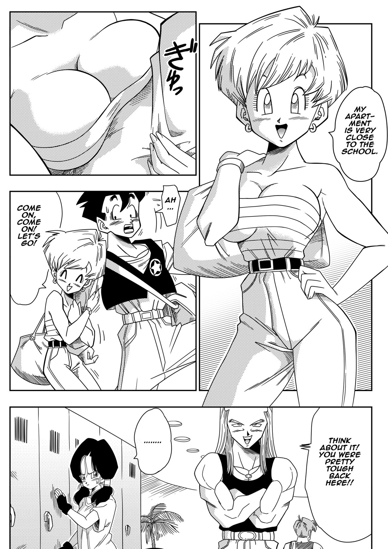 Love Triangle Z (Dragon Ball Z) [Yamamoto] 1 . Love Triangle Z - (Dragon Ball Z) [Yamamoto] – page 4