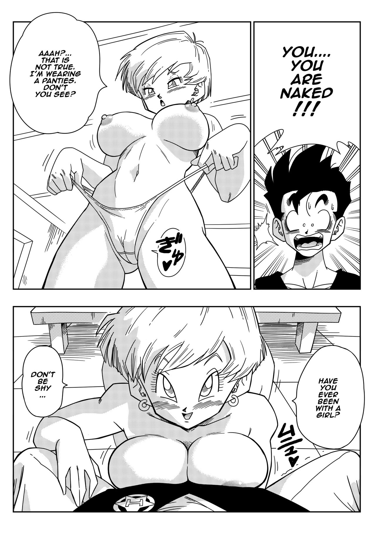 Love Triangle Z (Dragon Ball Z) [Yamamoto] 1 . Love Triangle Z - (Dragon Ball Z) [Yamamoto] – page 8