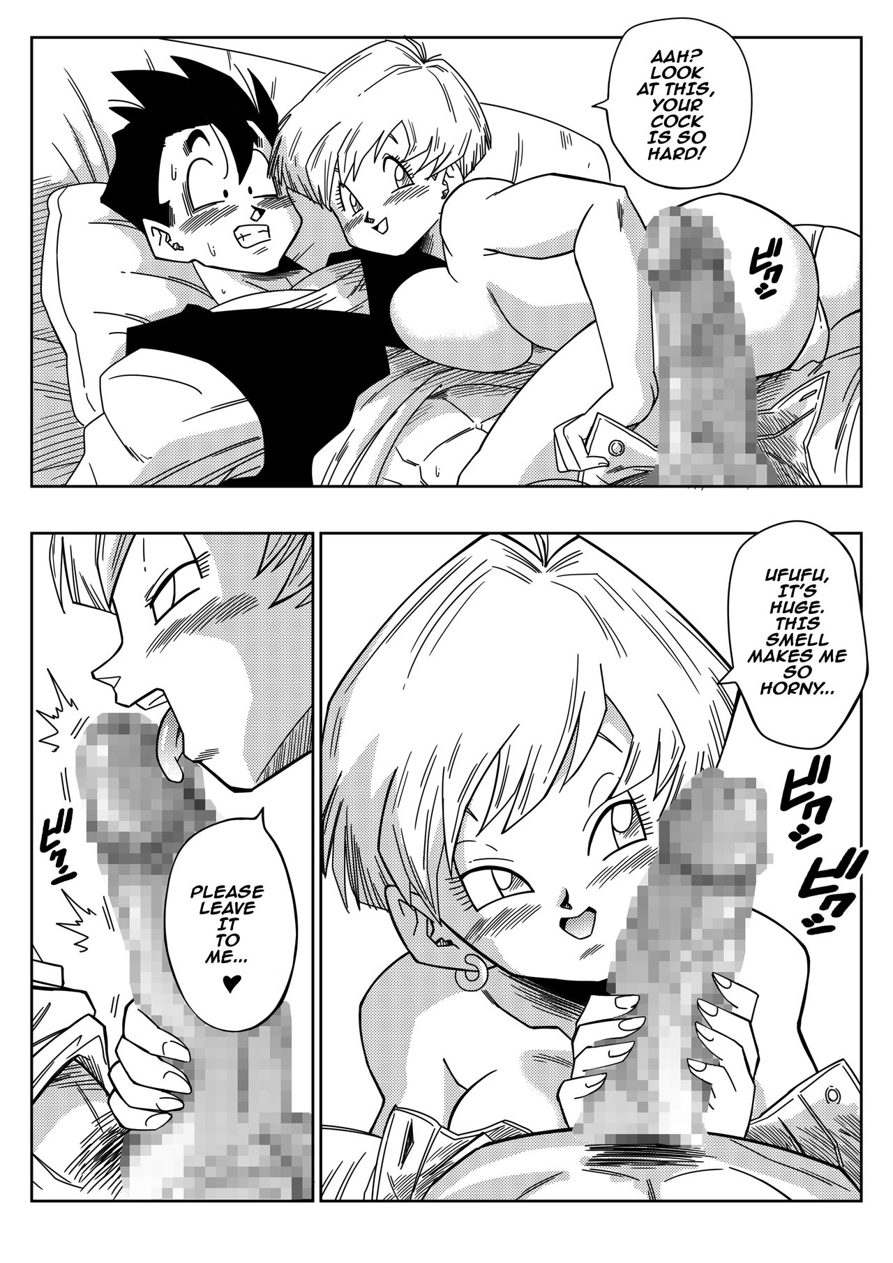 Love Triangle Z (Dragon Ball Z) [Yamamoto] 1 . Love Triangle Z - (Dragon Ball Z) [Yamamoto] – page 9