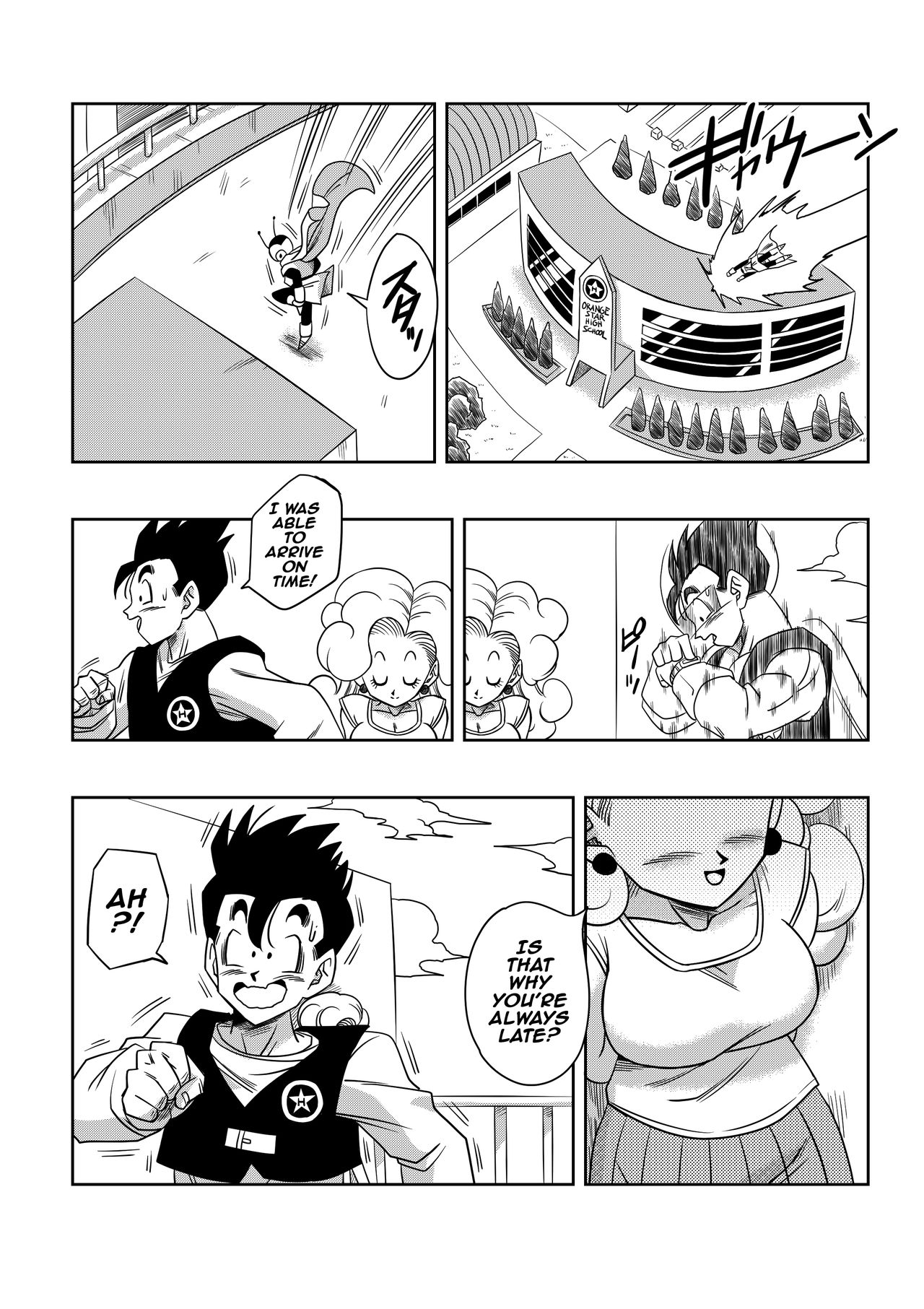 Love Triangle Z (Dragon Ball Z) [Yamamoto] 4 . Love Triangle Z - Chapter 4 (Dragon Ball Z) [Yamamoto] – page 37