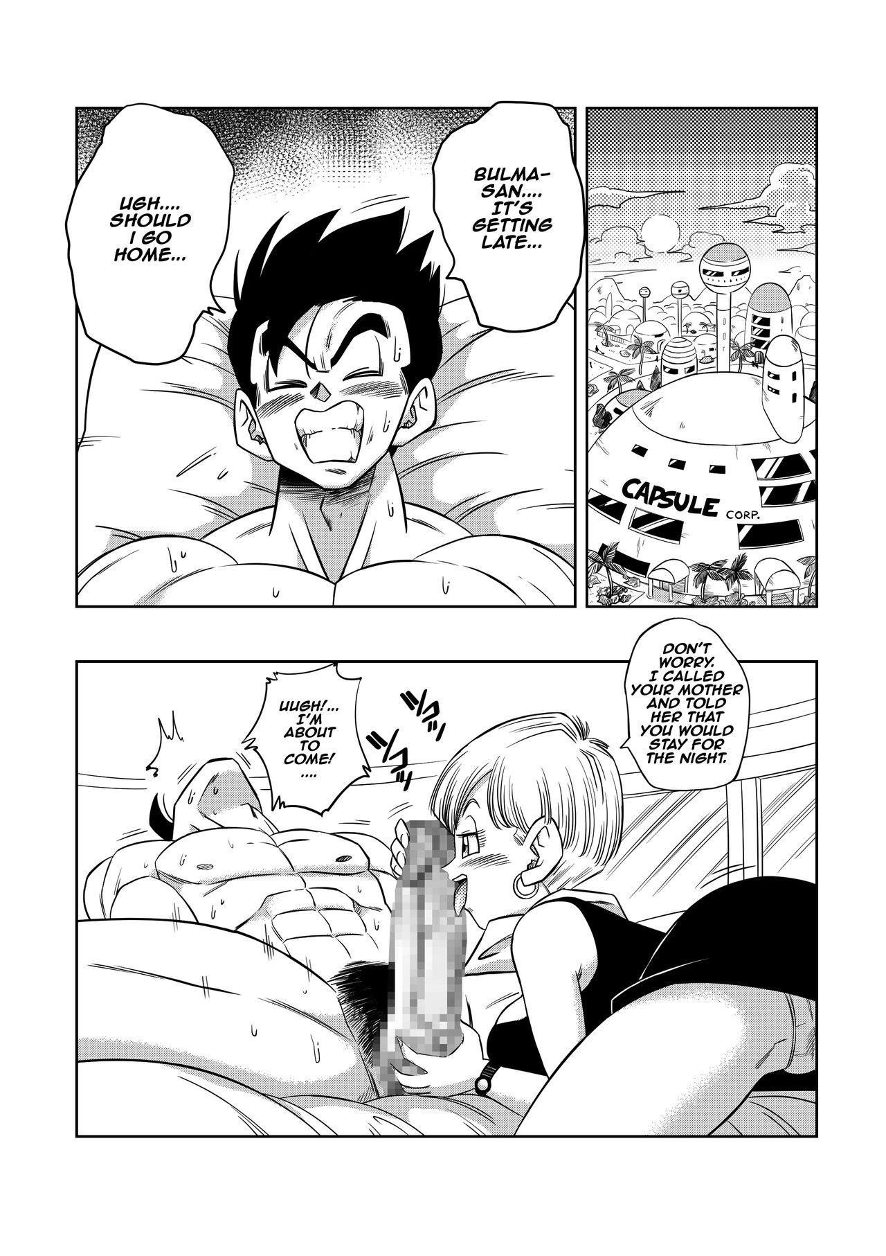 Love Triangle Z (Dragon Ball Z) [Yamamoto] 4 . Love Triangle Z - Chapter 4 (Dragon Ball Z) [Yamamoto] – page 7