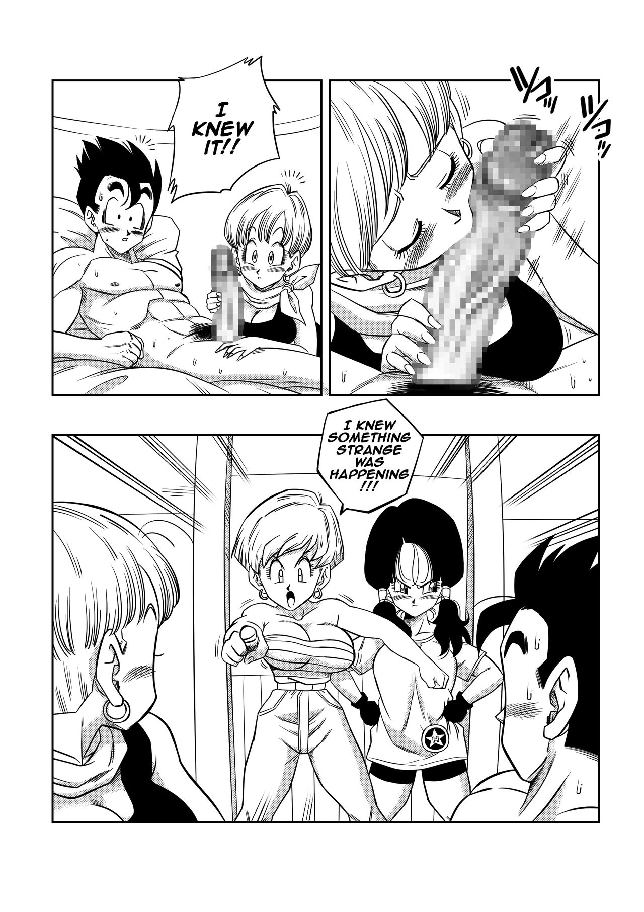 Love Triangle Z (Dragon Ball Z) [Yamamoto] 4 . Love Triangle Z - Chapter 4 (Dragon Ball Z) [Yamamoto] – page 8