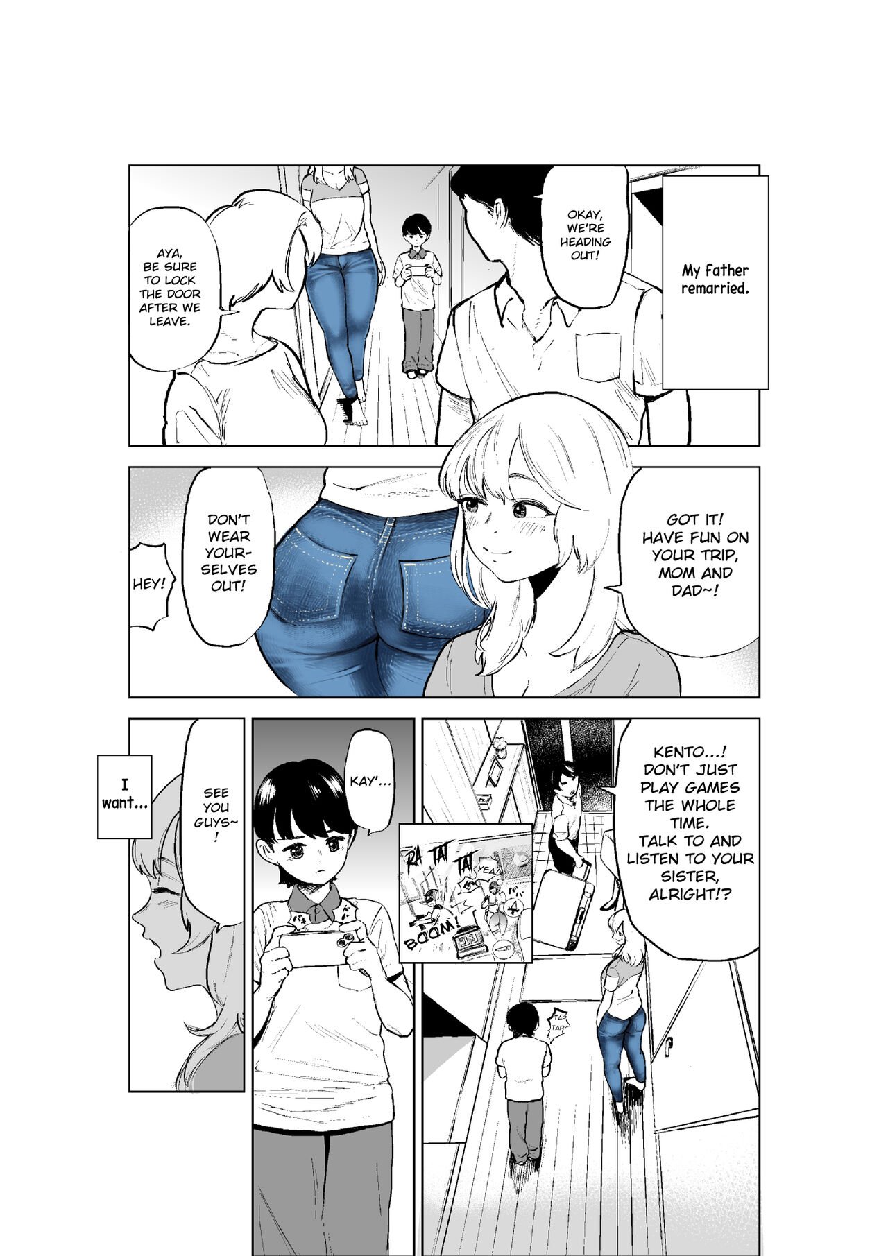 The Story of How My Step-sister and I got Closer [Fukuhara Takaya] 1 . The Story of How My Step-sister and I got Closer - Chapter 1 [Fukuhara Takaya] – page 2