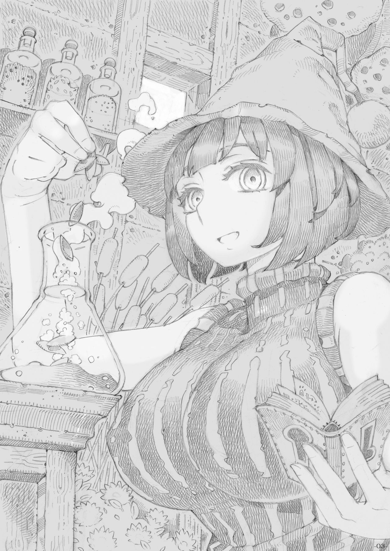 The Witch Ended Up… [Nishi Yoshiyuki] 3 . The Witch Ended Up... - Chapter 3 [Nishi Yoshiyuki] – page 3