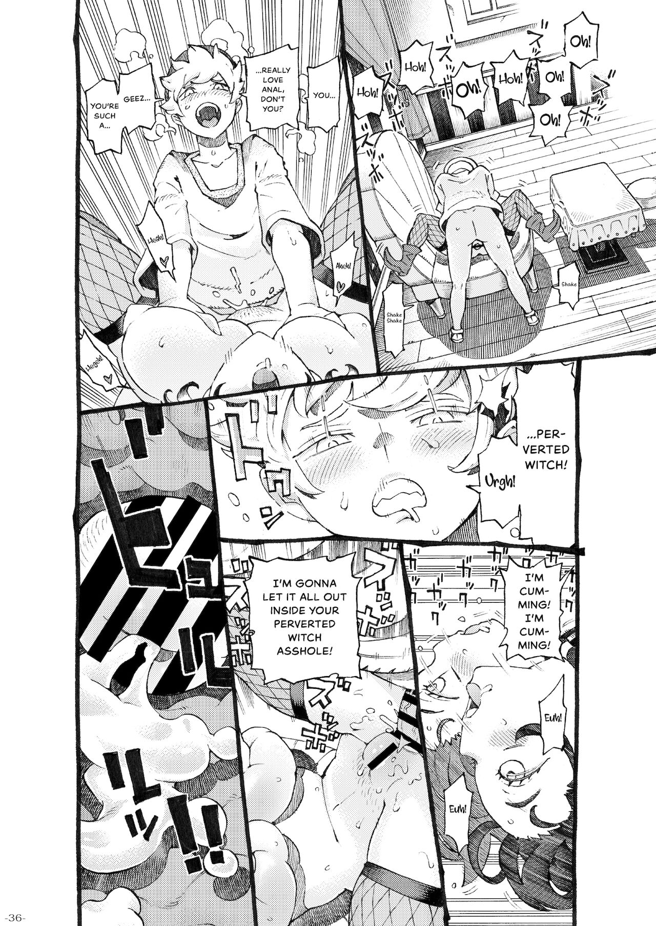 The Witch Ended Up… [Nishi Yoshiyuki] 3 . The Witch Ended Up... - Chapter 3 [Nishi Yoshiyuki] – page 36