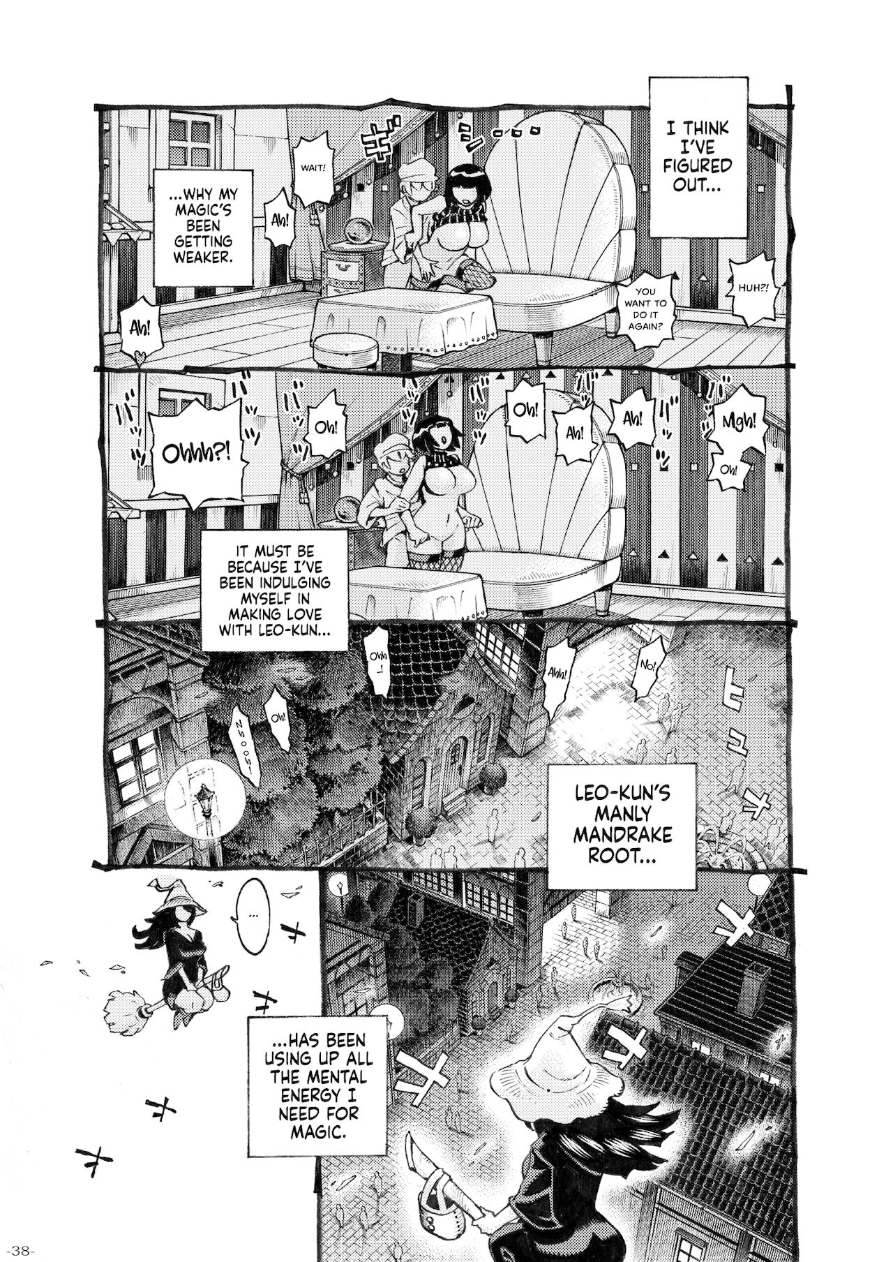 The Witch Ended Up… [Nishi Yoshiyuki] 3 . The Witch Ended Up... - Chapter 3 [Nishi Yoshiyuki] – page 38