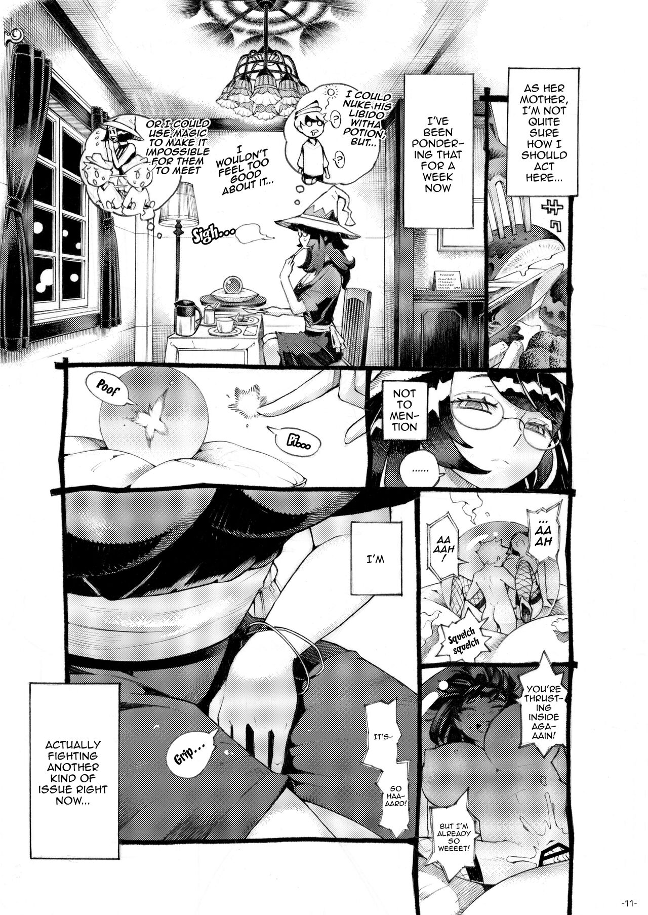 The Witch Ended Up… [Nishi Yoshiyuki] 4 . The Witch Ended Up... - Chapter 4 [Nishi Yoshiyuki] – page 10