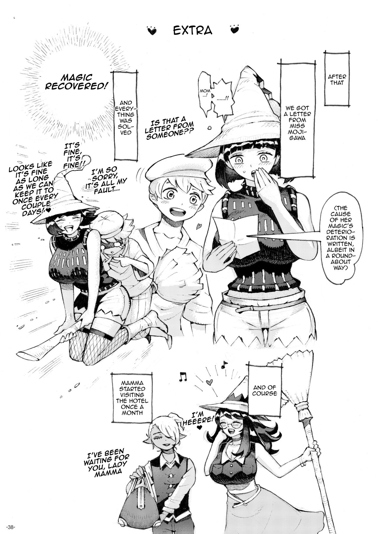 The Witch Ended Up… [Nishi Yoshiyuki] 4 . The Witch Ended Up... - Chapter 4 [Nishi Yoshiyuki] – page 37