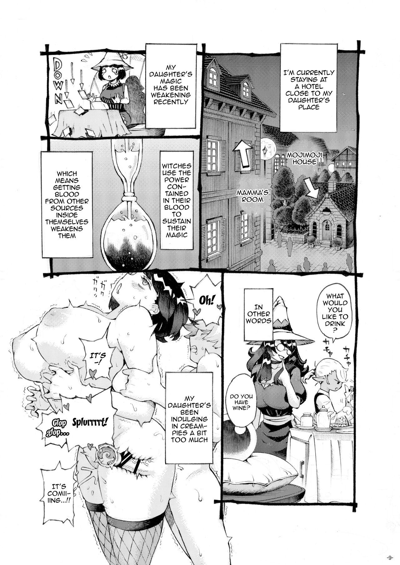 The Witch Ended Up… [Nishi Yoshiyuki] 4 . The Witch Ended Up... - Chapter 4 [Nishi Yoshiyuki] – page 8