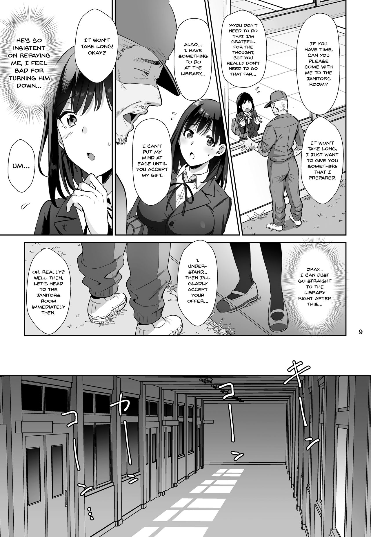 Toshoshitsu no Kanojo [Ame Arare] 1 . Toshoshitsu no Kanojo - Chapter 1 [Ame Arare] – page 8
