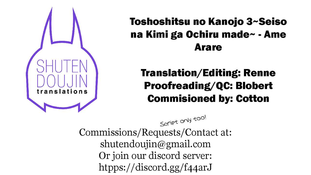 Toshoshitsu no Kanojo [Ame Arare] 3 . Toshoshitsu no Kanojo - Chapter 3 [Ame Arare] – page 38