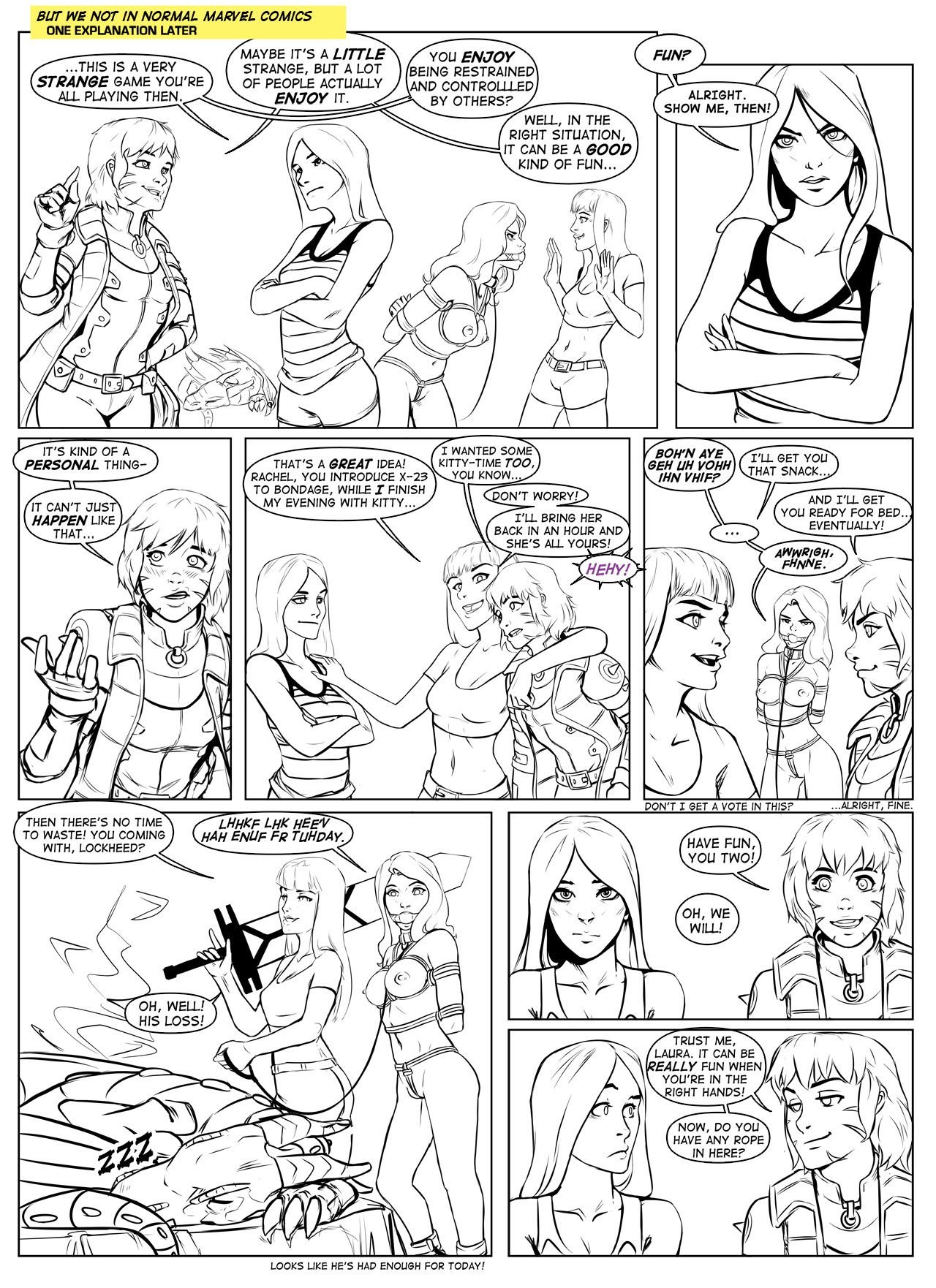 Night Games (X-Men) [SanePerson] Night Games - (X-Men) [SanePerson] – page 49