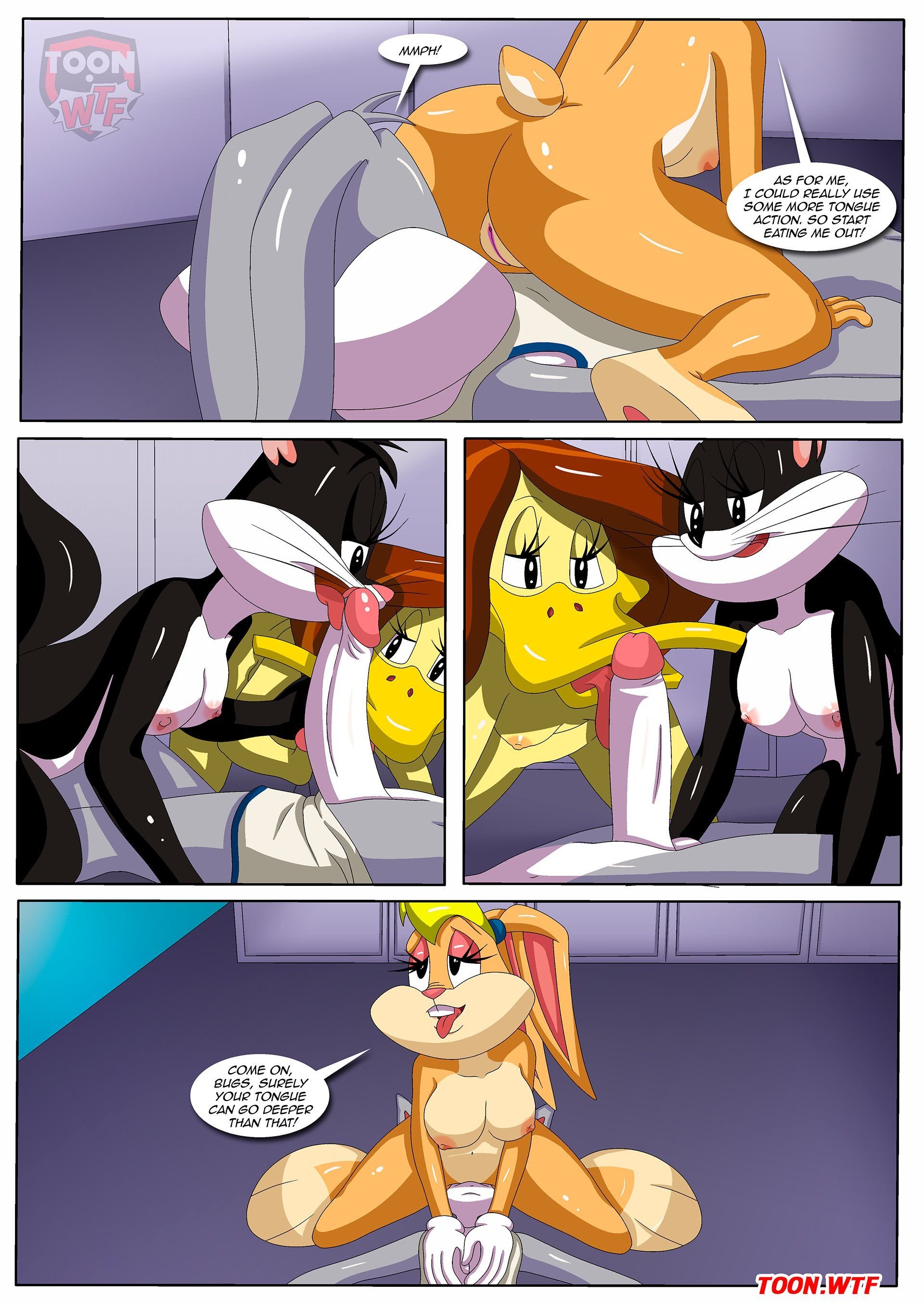 What Goes On in the Girls Locker Room (Looney Tunes) [Palcomix] 1 . What Goes On in the Girls Locker Room - Chapter 1 (Looney Tunes) [Palcomix] – page 13