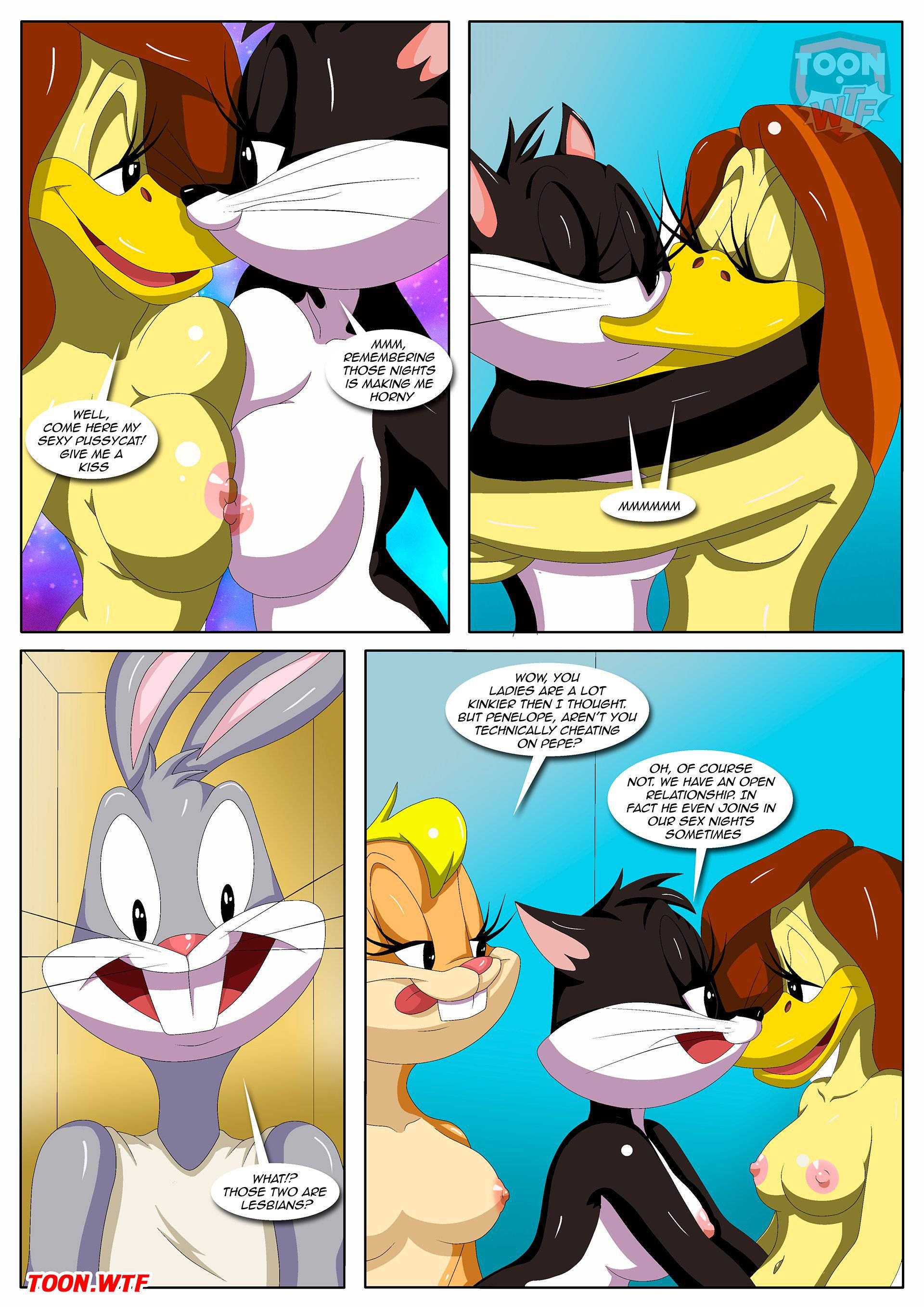 What Goes On in the Girls Locker Room (Looney Tunes) [Palcomix] 1 . What Goes On in the Girls Locker Room - Chapter 1 (Looney Tunes) [Palcomix] – page 6