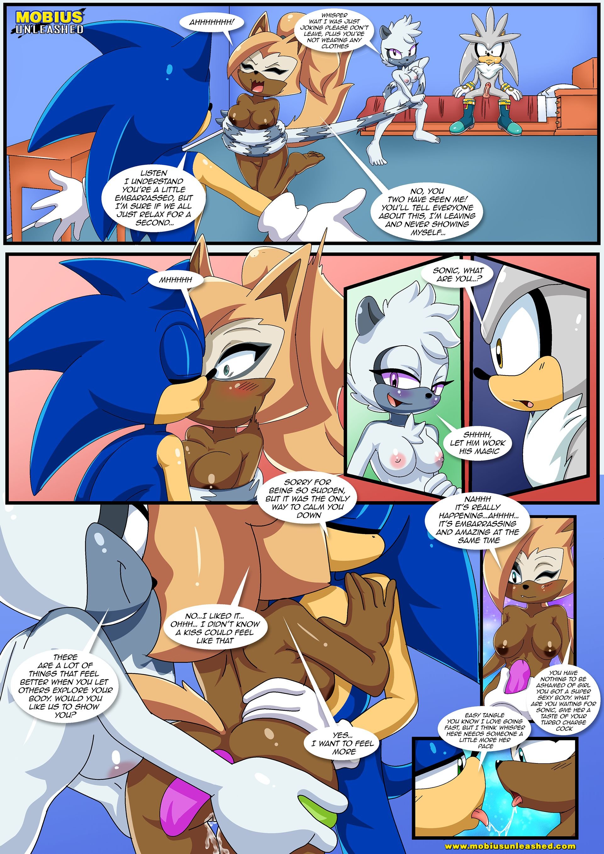 Whispered Moans (Sonic the Hedgehog) [Palcomix] 1 . Whispered Moans - Chapter 1 (Sonic the Hedgehog) [Palcomix] – page 10