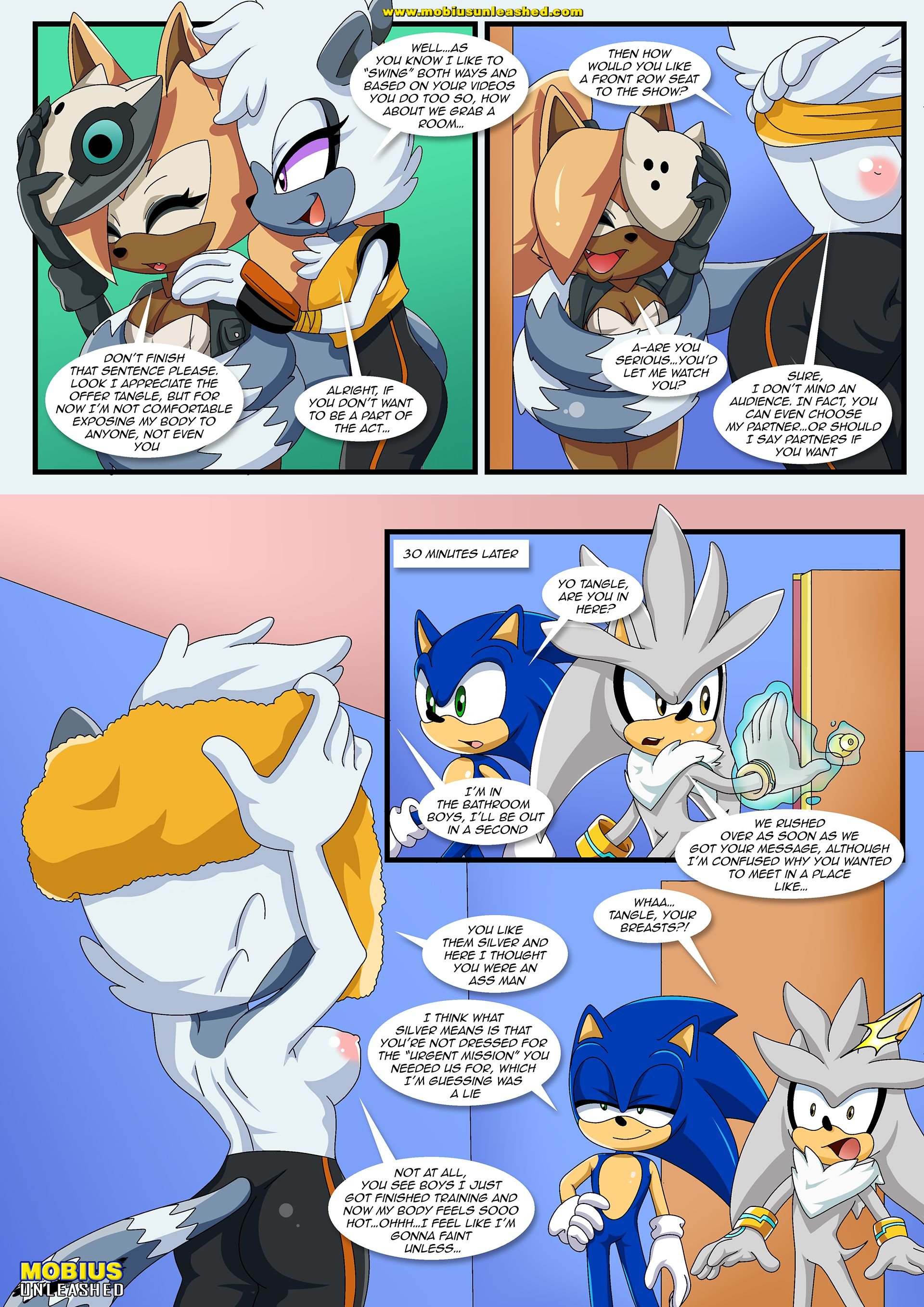 Whispered Moans (Sonic the Hedgehog) [Palcomix] 1 . Whispered Moans - Chapter 1 (Sonic the Hedgehog) [Palcomix] – page 4