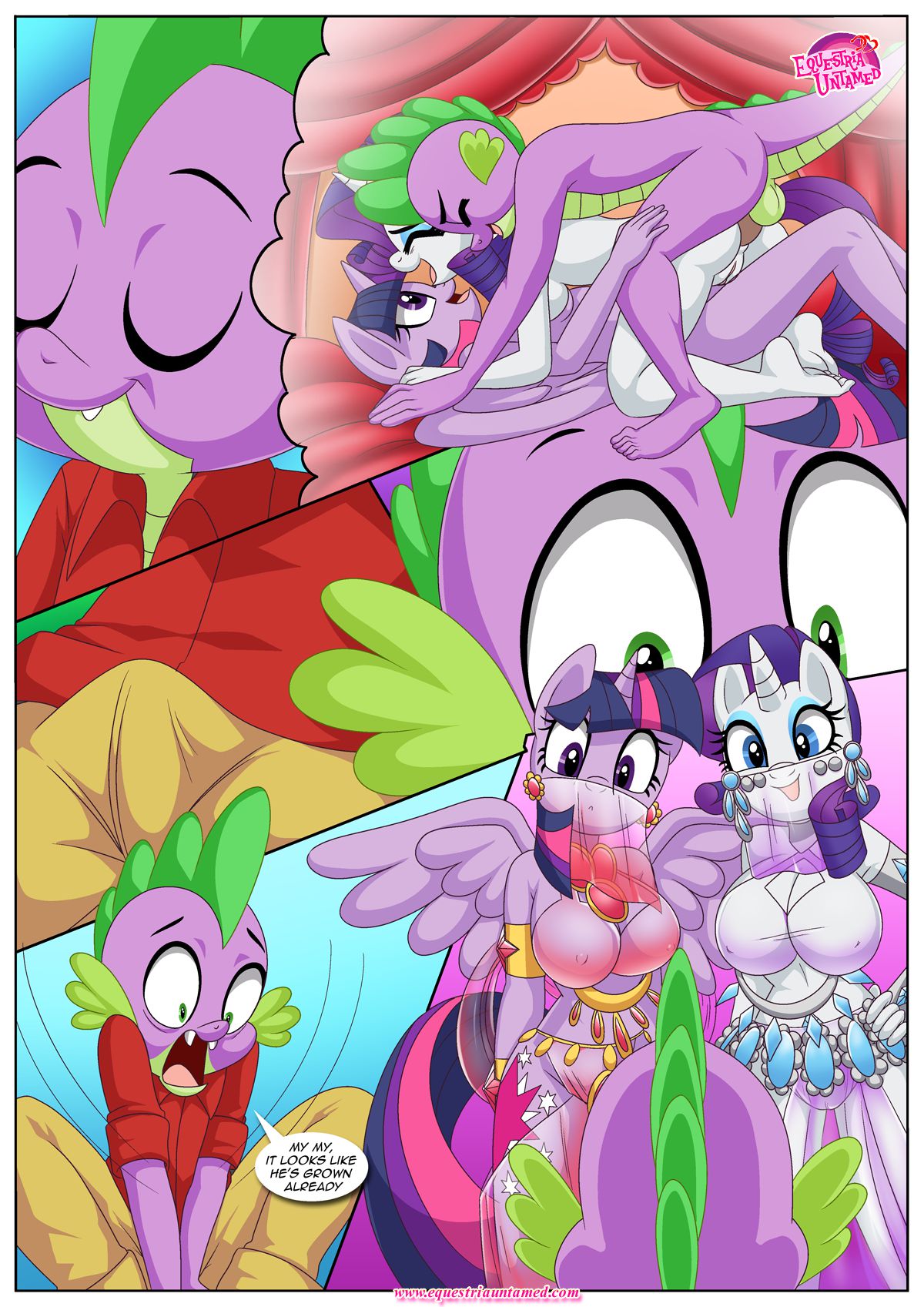 The Sultan and His Sirens (My Little Pony: Friendship is Magic) [Palcomix] 1 . The Sultan and His Sirens - Chapter 1 (My Little Pony: Friendship is Magic) [Palcomix] – page 14