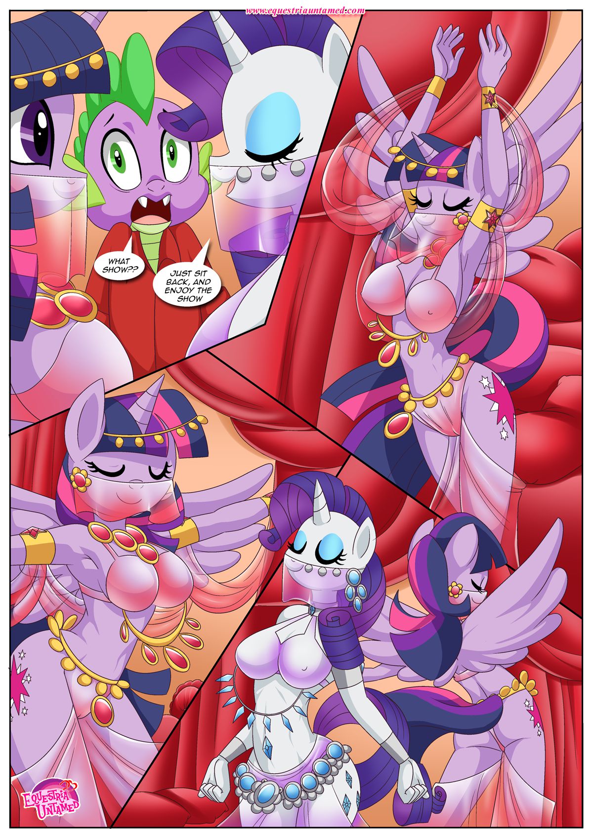 The Sultan and His Sirens (My Little Pony: Friendship is Magic) [Palcomix] 1 . The Sultan and His Sirens - Chapter 1 (My Little Pony: Friendship is Magic) [Palcomix] – page 9