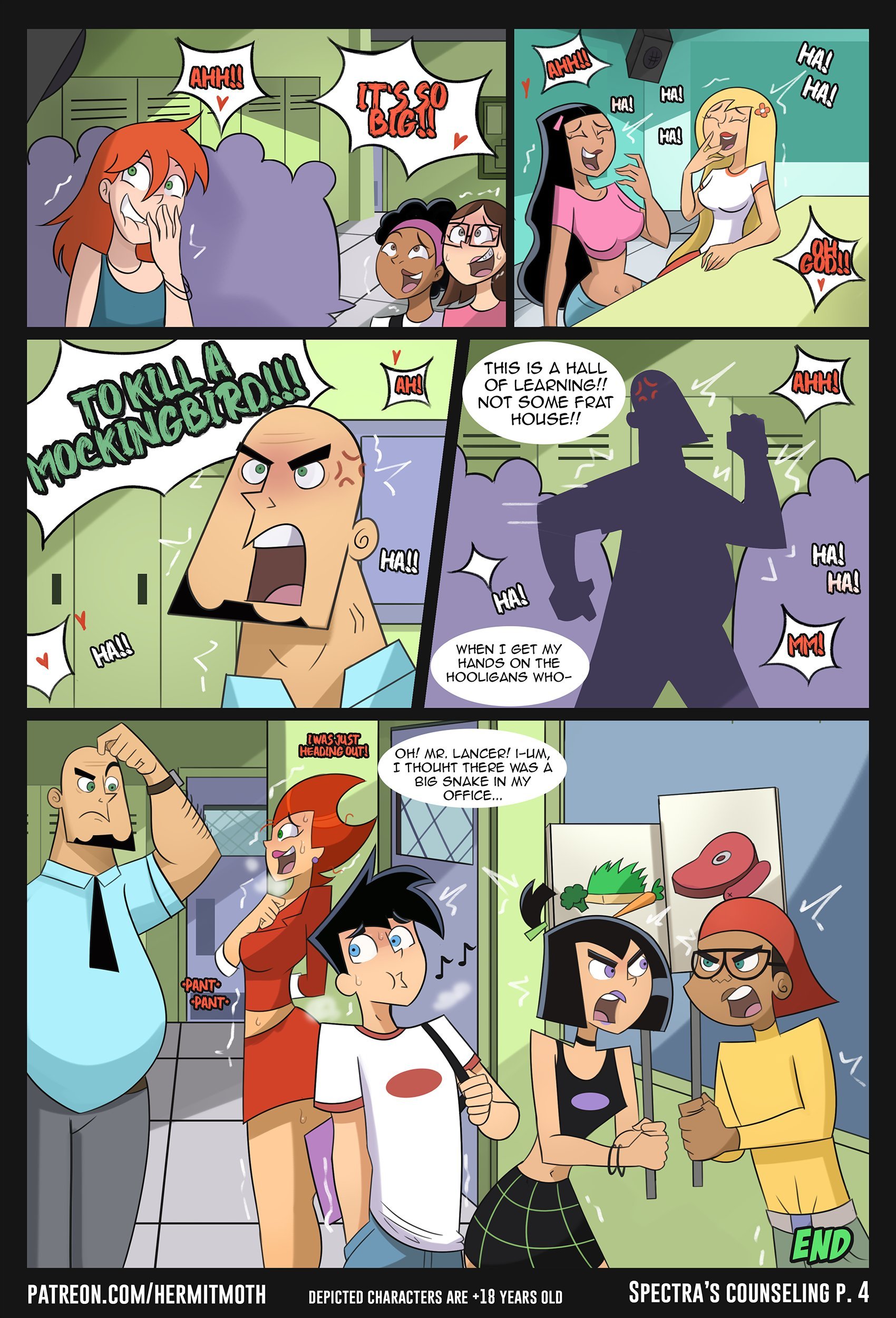 Spectra’s Counseling (Danny Phantom) [Hermit Moth] 1 . Spectra’s Counseling - Chapter 1 (Danny Phantom) [Hermit Moth] – page 4