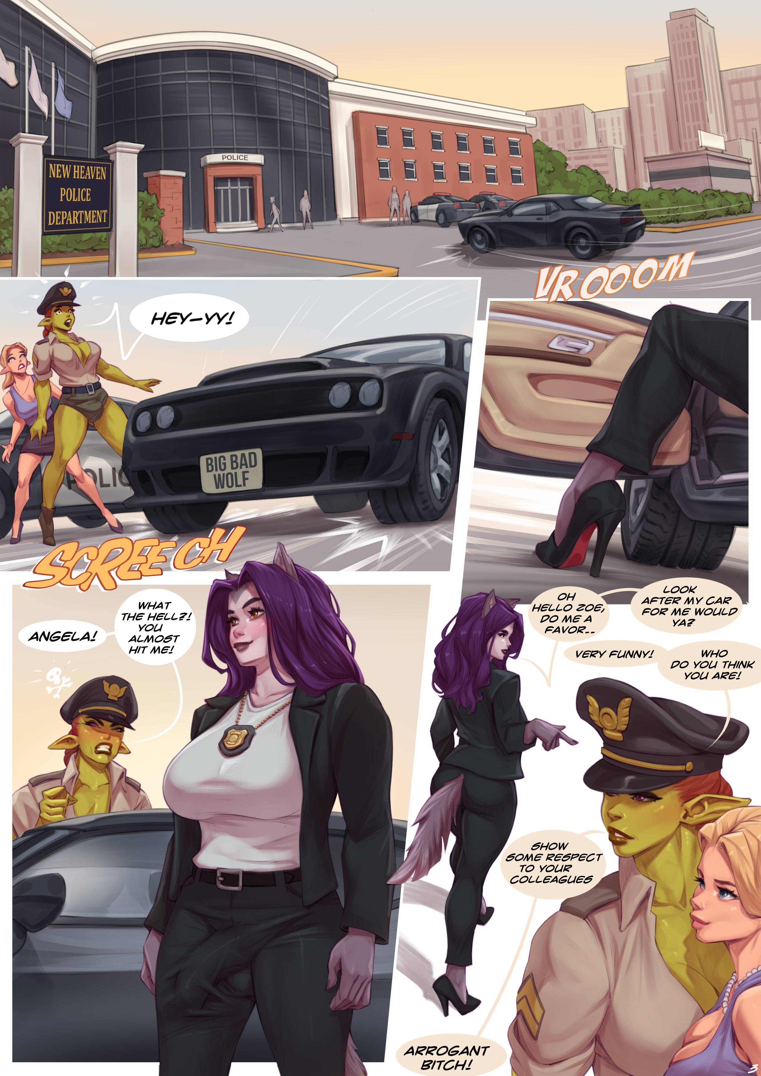 Red Hot Riding Hood [Rino99] 1.2 . Red Hot Riding Hood - Shemale - Chapter 1 [Rino99] – page 4