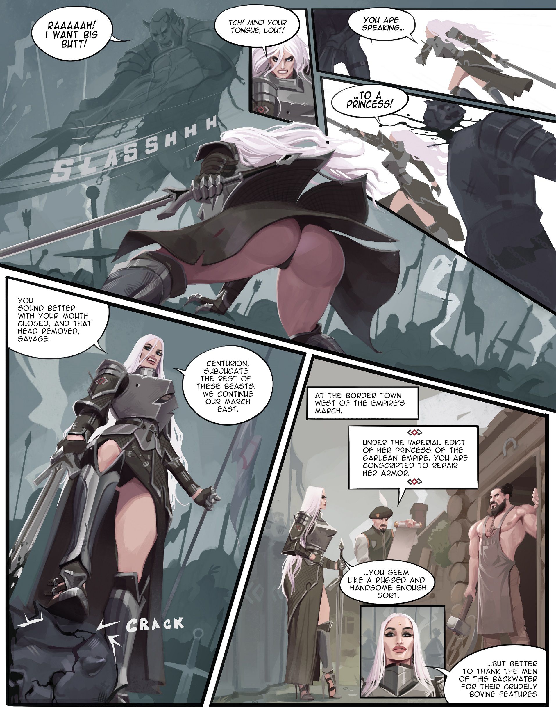 Angelise Reiter comic (Final Fantasy XIV) [Temogam] 1 . Angelise Reiter comic - Chapter 1 (Final Fantasy XIV) [Temogam] – page 1