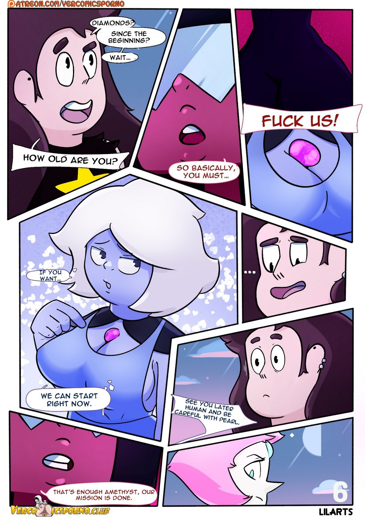 Gems Of Lust (Steven Universe) [Lilarts] 1 . Gems Of Lust - Chapter 1 (Steven Universe) [Lilarts] – page 7