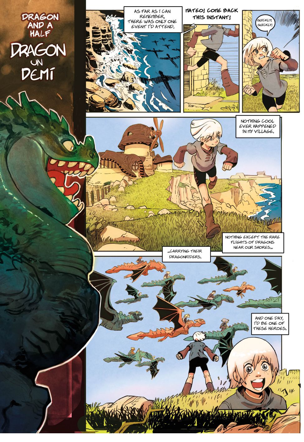 Dragon And A Half [JJFrenchie] 1 . Dragon And A Half - Chapter 1 [JJFrenchie] – page 1