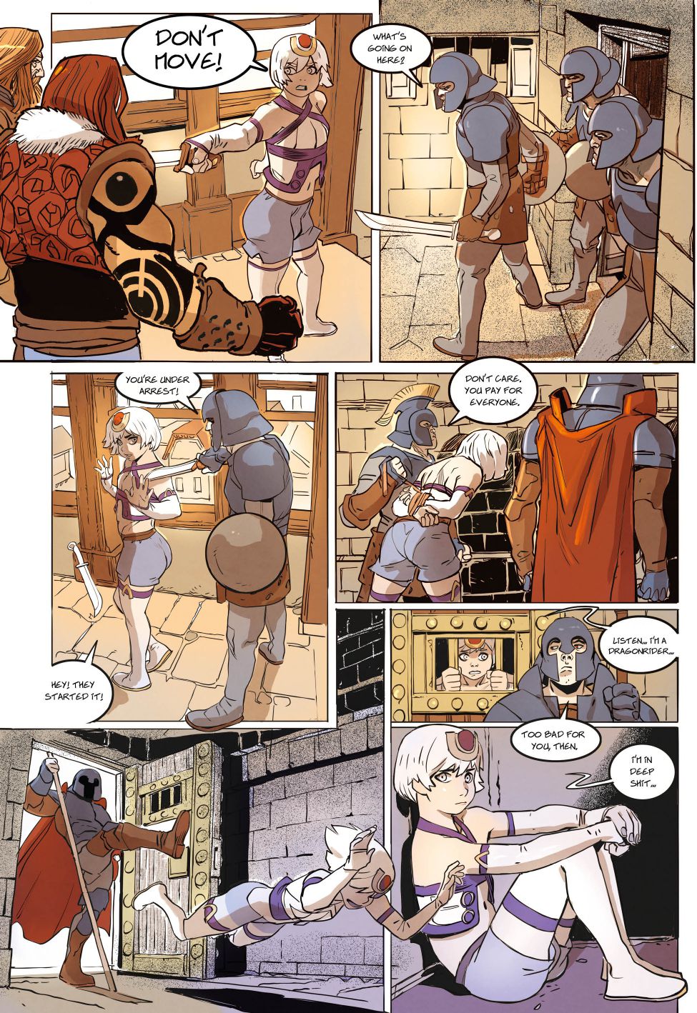 Dragon And A Half [JJFrenchie] 1 . Dragon And A Half - Chapter 1 [JJFrenchie] – page 12