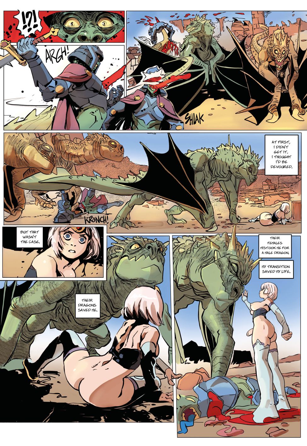 Dragon And A Half [JJFrenchie] 1 . Dragon And A Half - Chapter 1 [JJFrenchie] – page 23