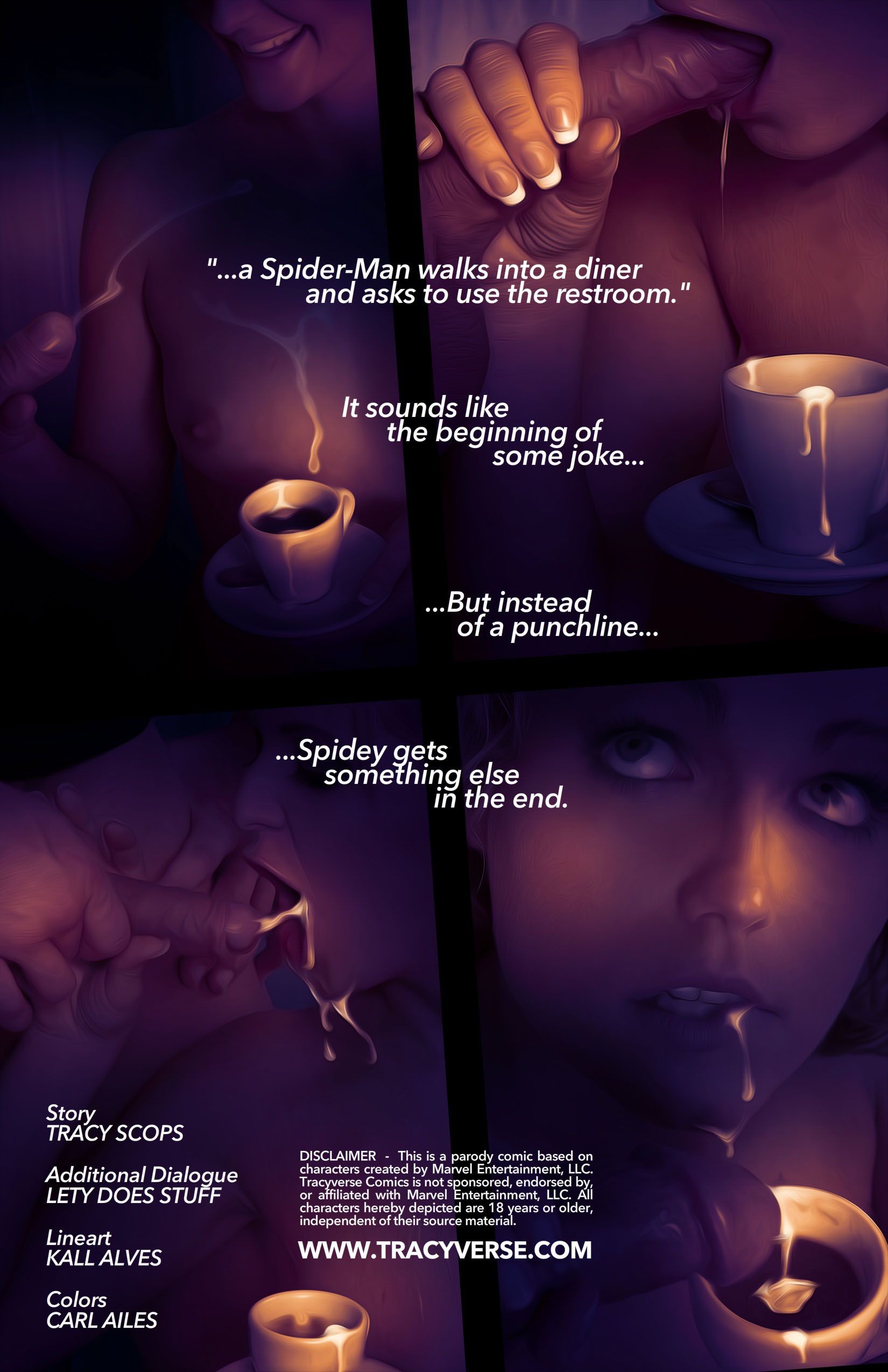 Hot Coffee (Spider-Man) [Tracy Scops] 1 . Hot Coffee - Chapter 1 (Spider-Man) [Tracy Scops] – page 2