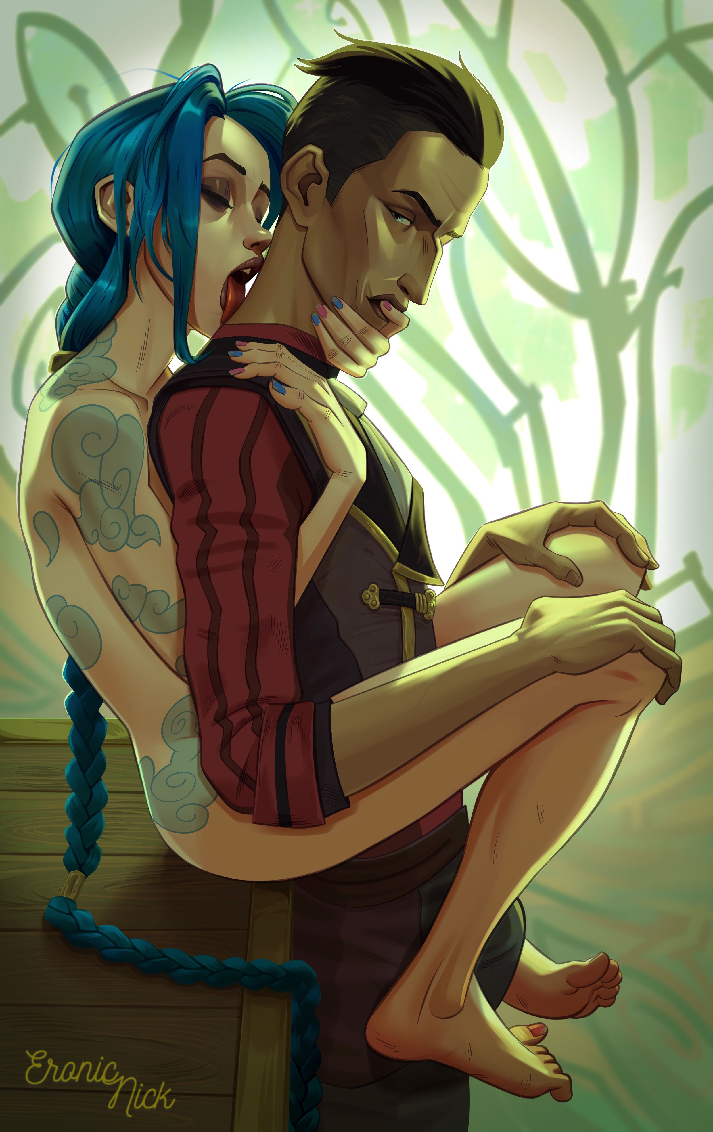 Jinx &amp; Silco (League of Legends) [Nick Eronic] 1 . Jinx & Silco - Chapter 1 (League of Legends) [Nick Eronic] – page 1