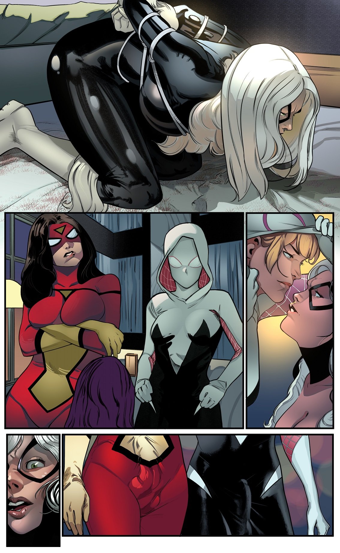 The Cat and the Spiders (Spider-Man) [XGeek] 1 . The Cat and the Spiders - Chapter 1 (Spider-Man) [XGeek] – page 2