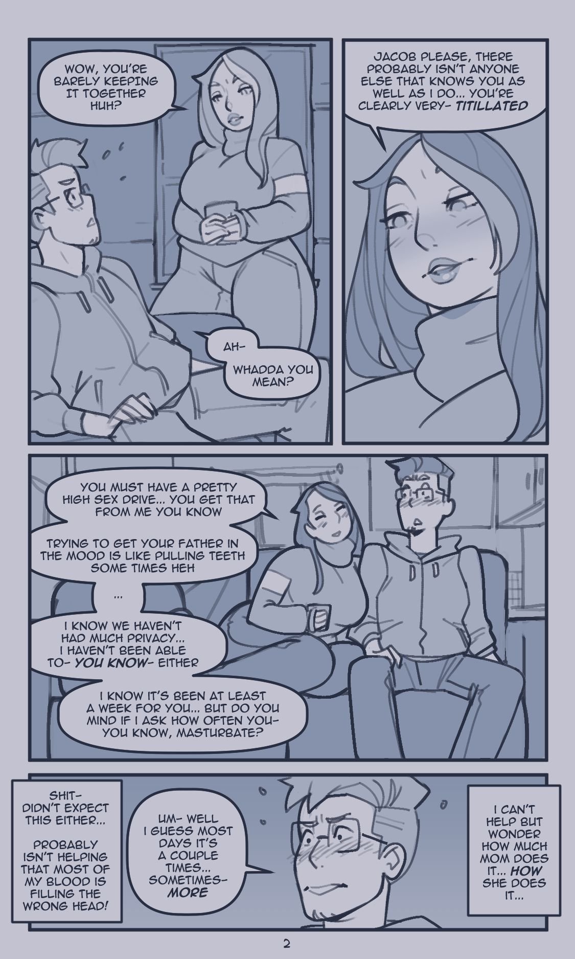 Cabin Fever [NotEnoughMilk] 1 . Cabin Fever - Chapter 1 [NotEnoughMilk] – page 2
