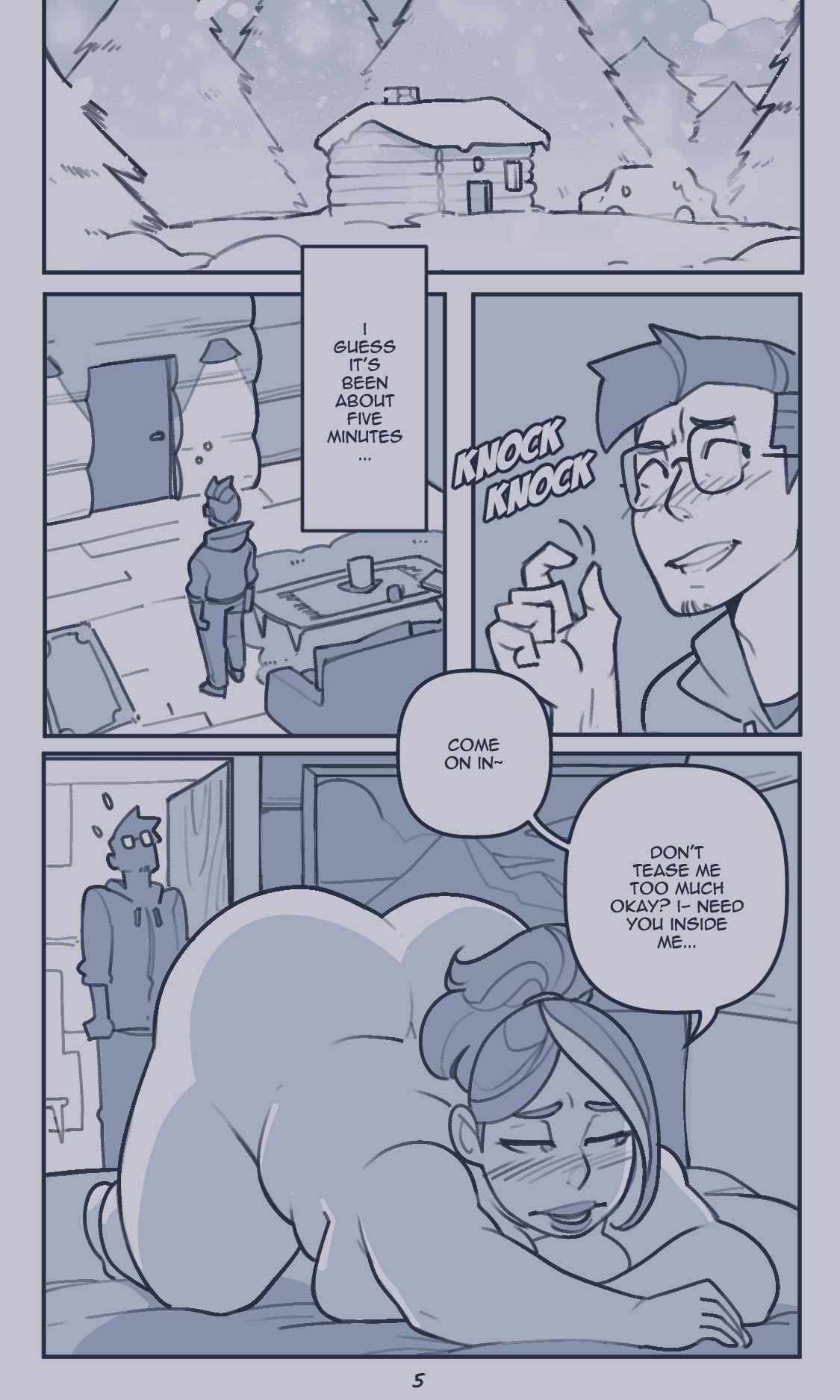 Cabin Fever [NotEnoughMilk] 1 . Cabin Fever - Chapter 1 [NotEnoughMilk] – page 5