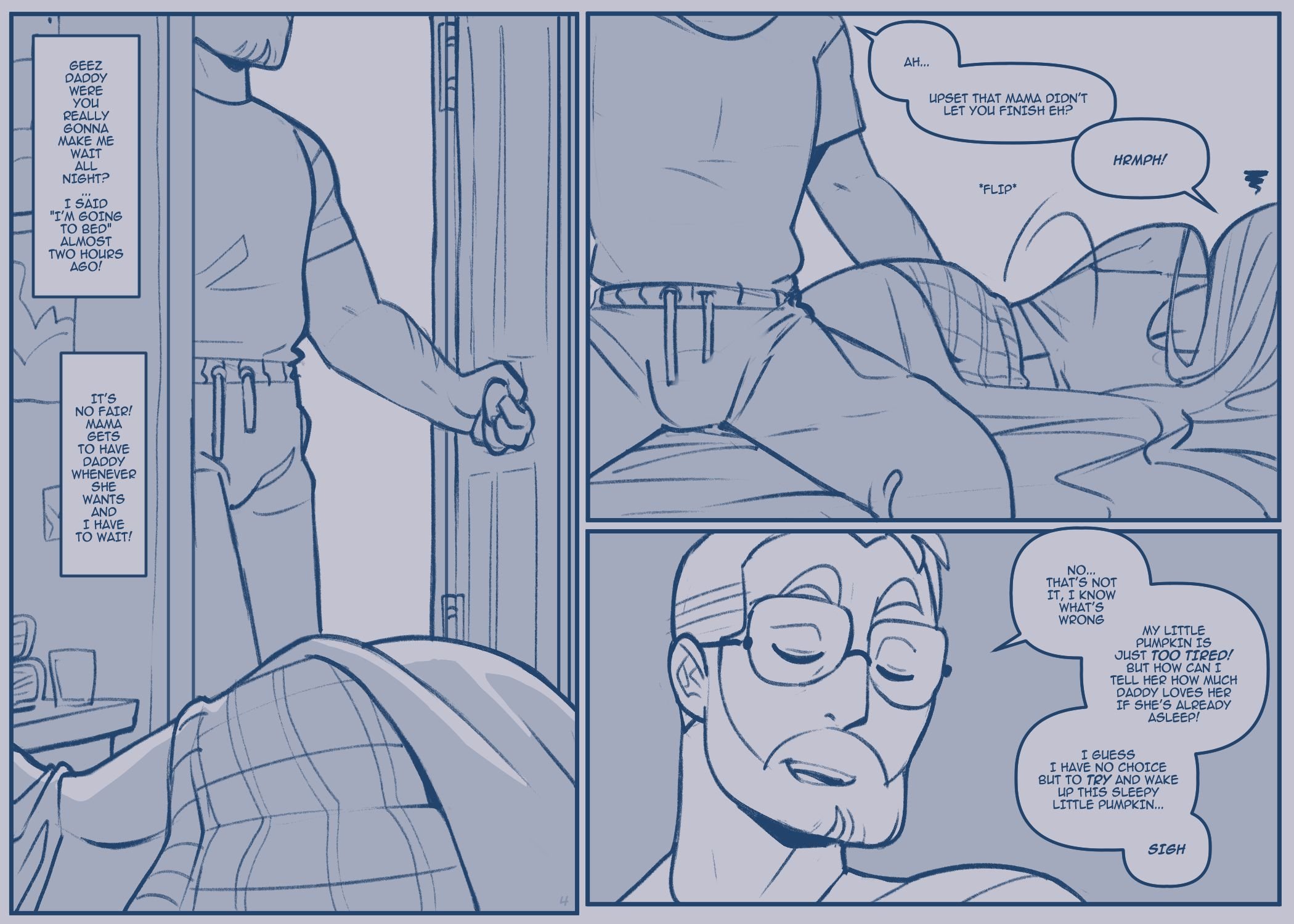 Pammy &amp; Daddy [NotEnoughMilk] 1 . Pammy & Daddy - Chapter 1 [NotEnoughMilk] – page 4