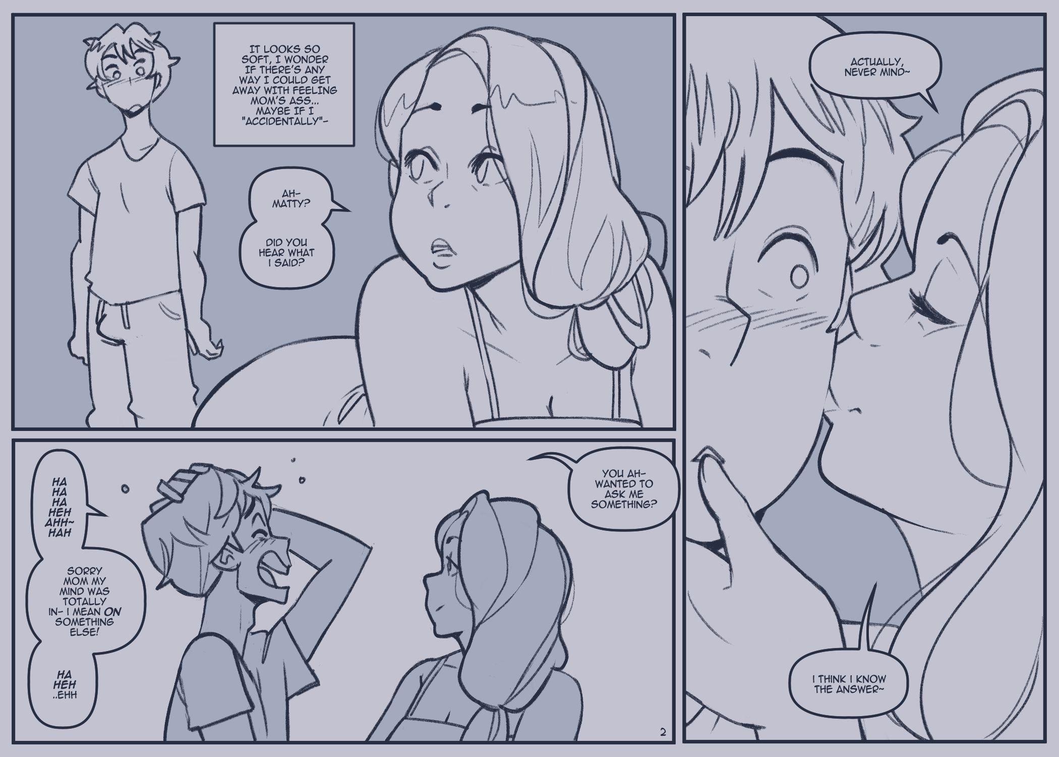 Mom Goes Commando [NotEnoughMilk] 1 . Mom Goes Commando - Chapter 1 [NotEnoughMilk] – page 2