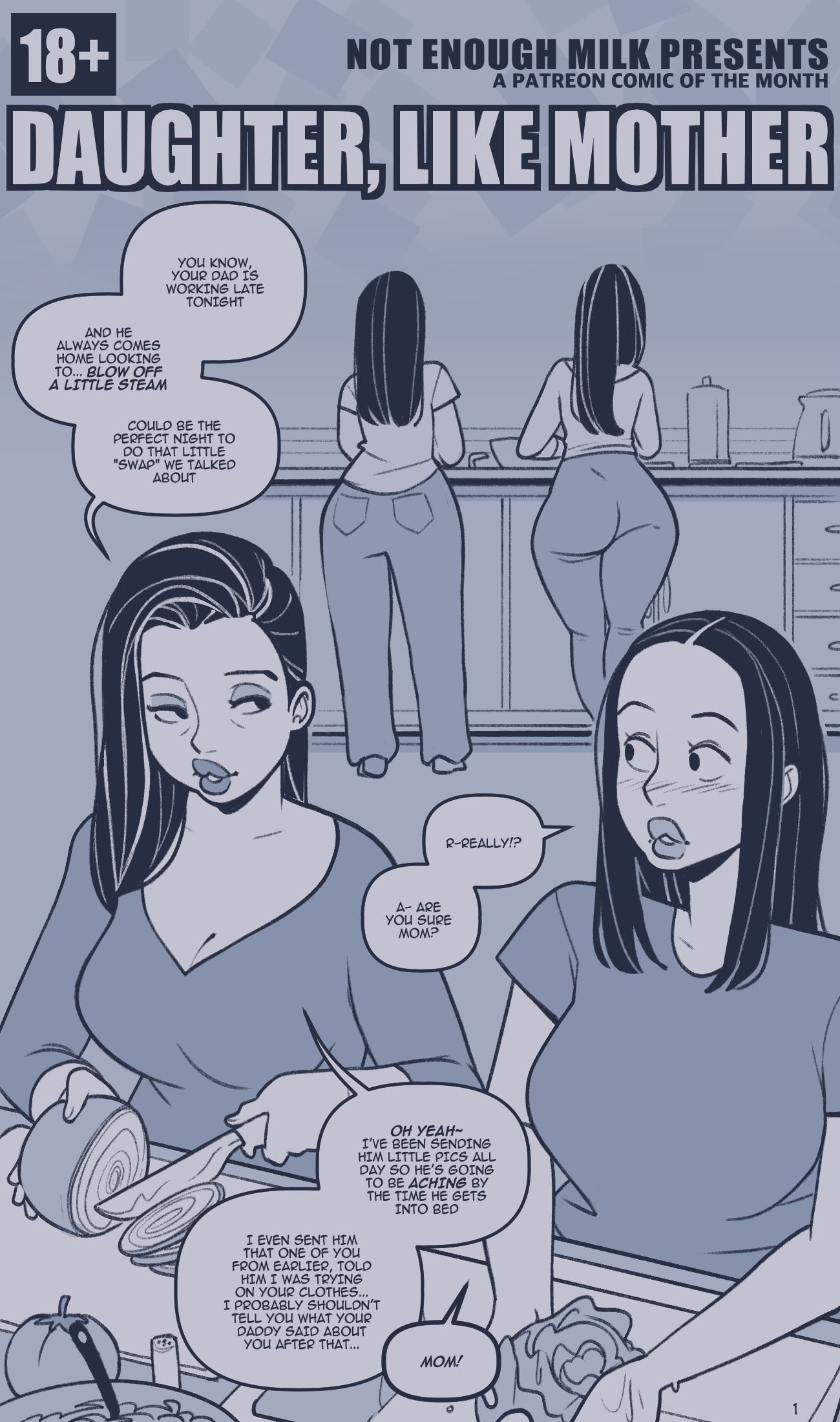 Daughter, Like Mother [NotEnoughMilk] 1 . Daughter, Like Mother - Chapter 1 [NotEnoughMilk] – page 1