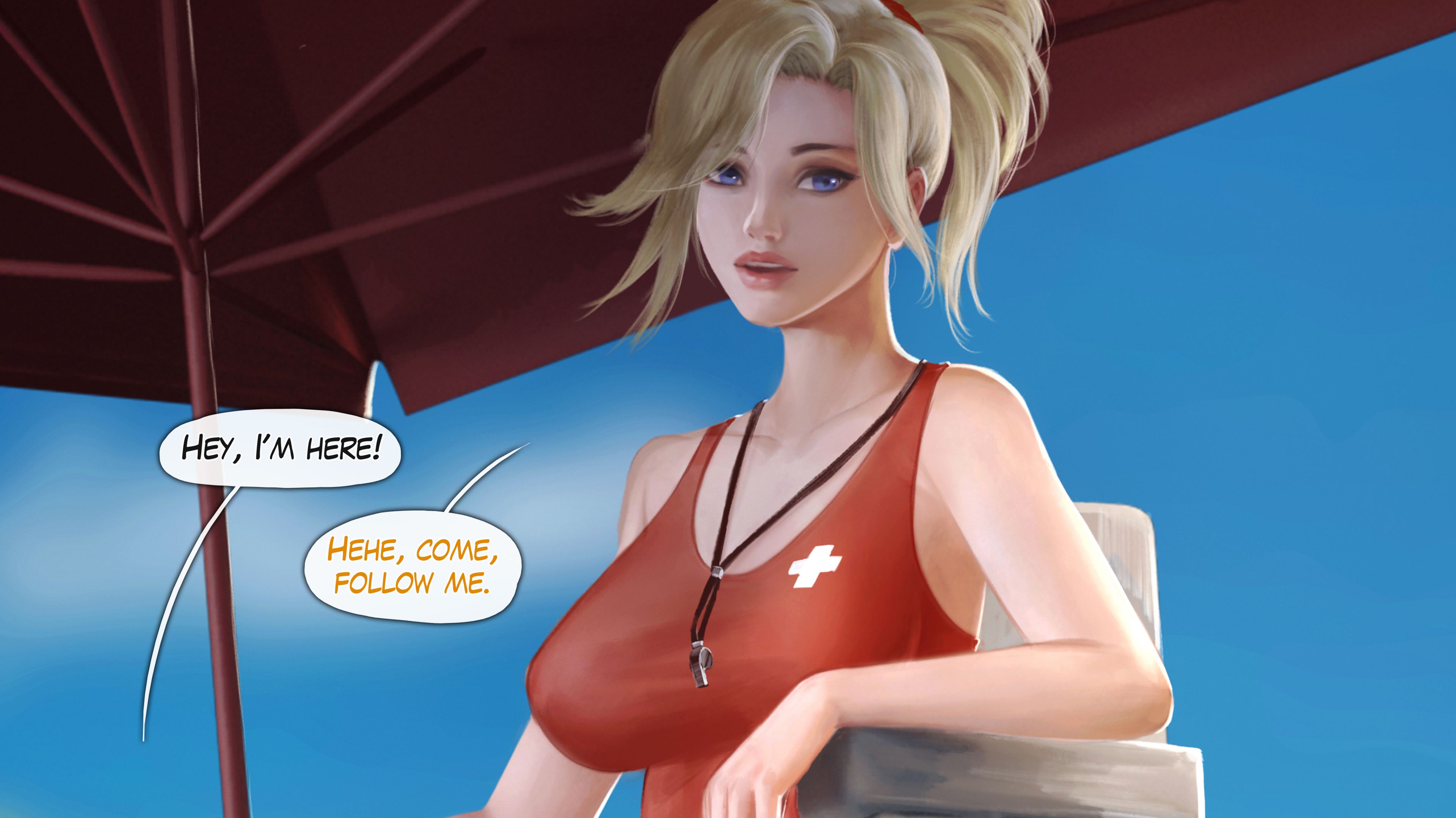 Wholesome (Overwatch) [Firolian] 1.1 . Wholesome - Lifeguard - (Overwatch) [Firolian] – page 28