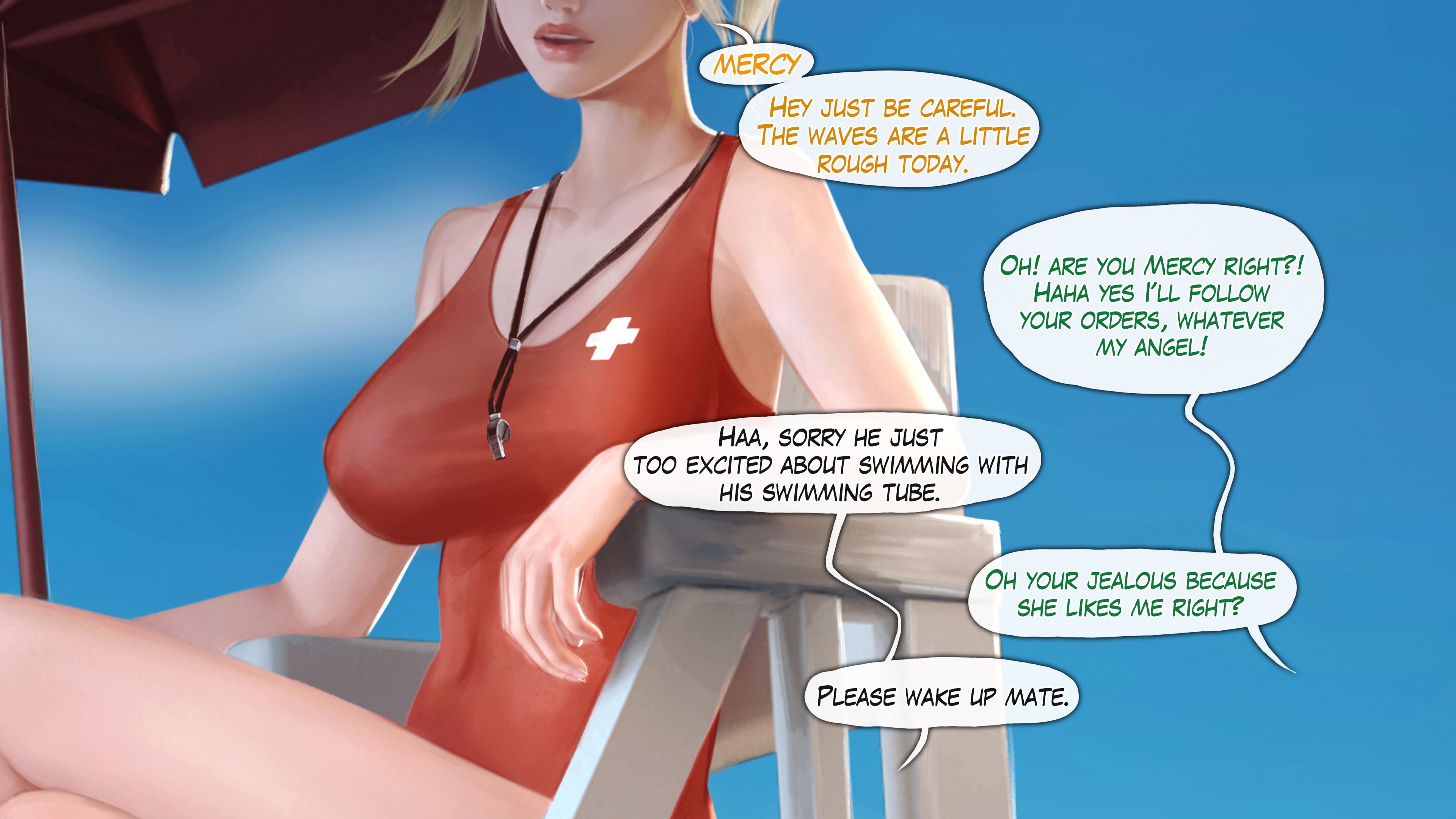 Wholesome (Overwatch) [Firolian] 1.1 . Wholesome - Lifeguard - (Overwatch) [Firolian] – page 4