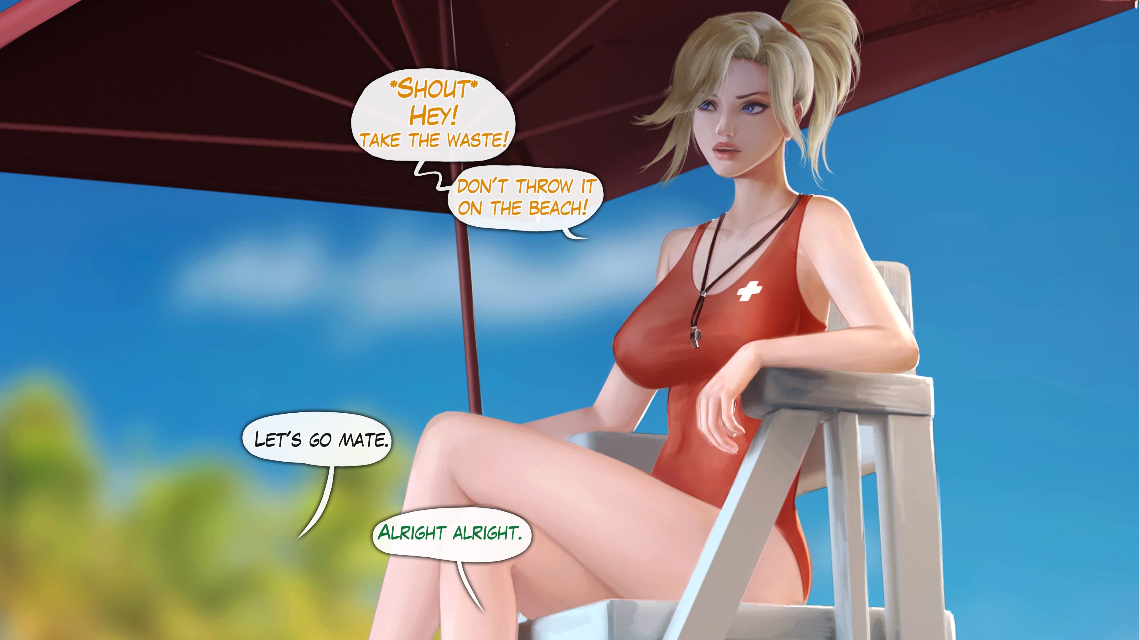 Wholesome (Overwatch) [Firolian] 1.1 . Wholesome - Lifeguard - (Overwatch) [Firolian] – page 6