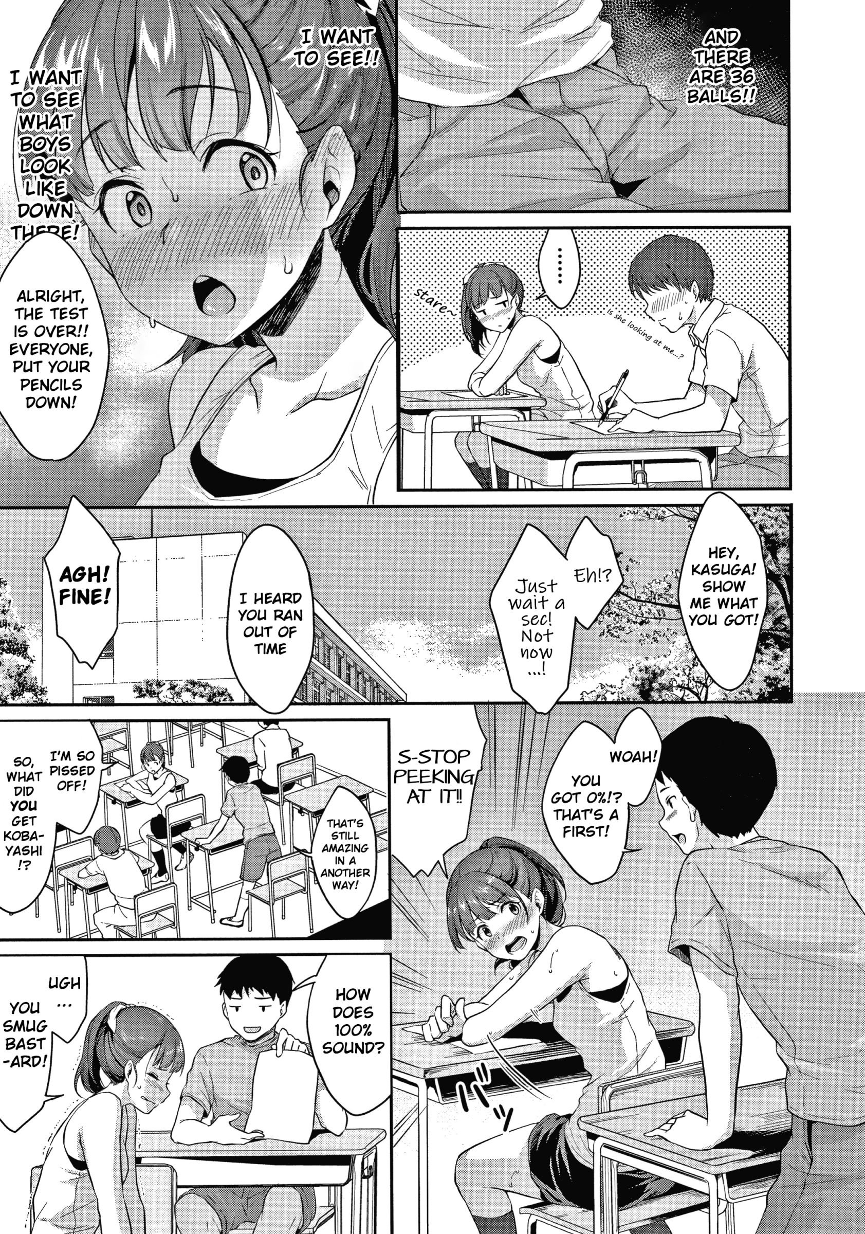 Shishunki Sex [Meganei] Shishunki no Obenkyou - [Meganei] – page 12