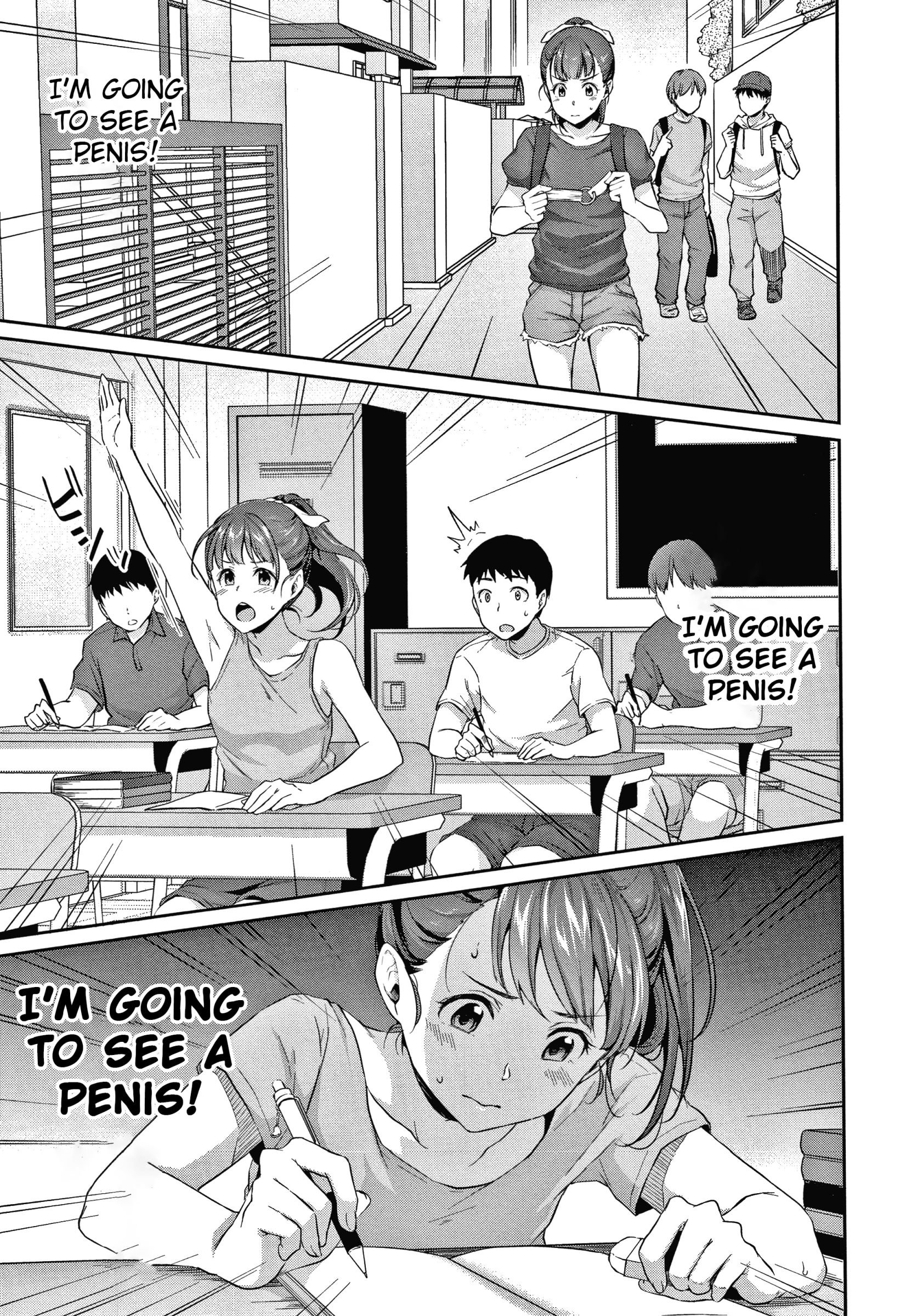 Shishunki Sex [Meganei] Shishunki no Obenkyou - [Meganei] – page 14