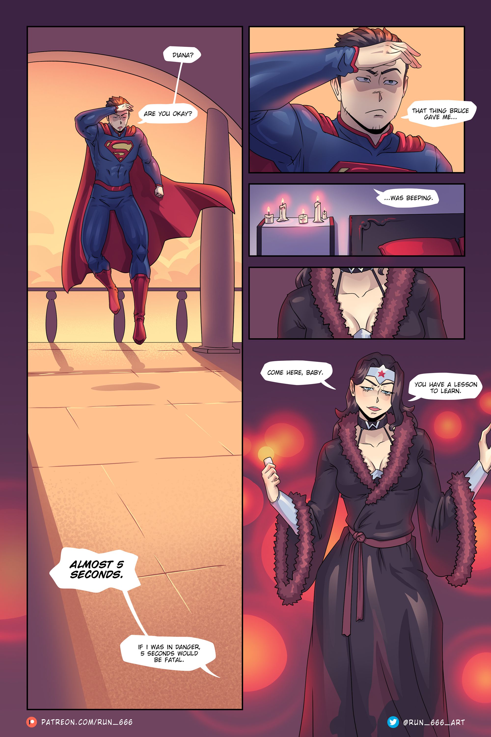 Bending Steel (Wonder Woman) [Run 666] 1 . Bending Steel - Chapter 1 (Wonder Woman) [Run 666] – page 3