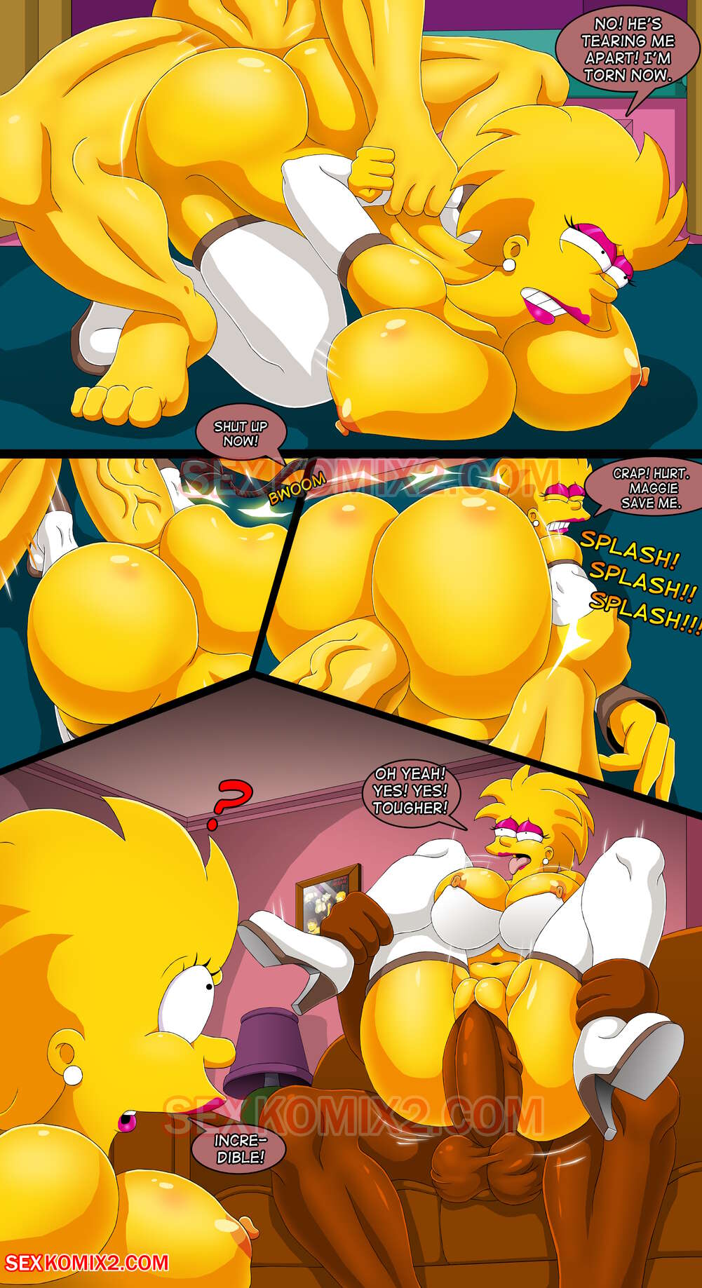 To the planet Orgasmo (The Simpsons) [SexKomix] 1 . To the planet Orgasmo - Chapter 1 (The Simpsons) [SexKomix] – page 21