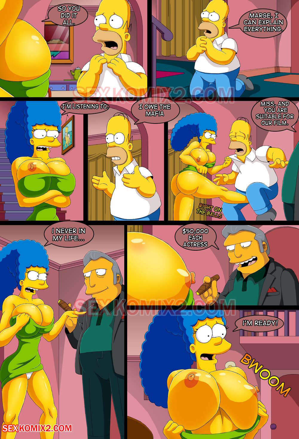To the planet Orgasmo (The Simpsons) [SexKomix] 1 . To the planet Orgasmo - Chapter 1 (The Simpsons) [SexKomix] – page 15